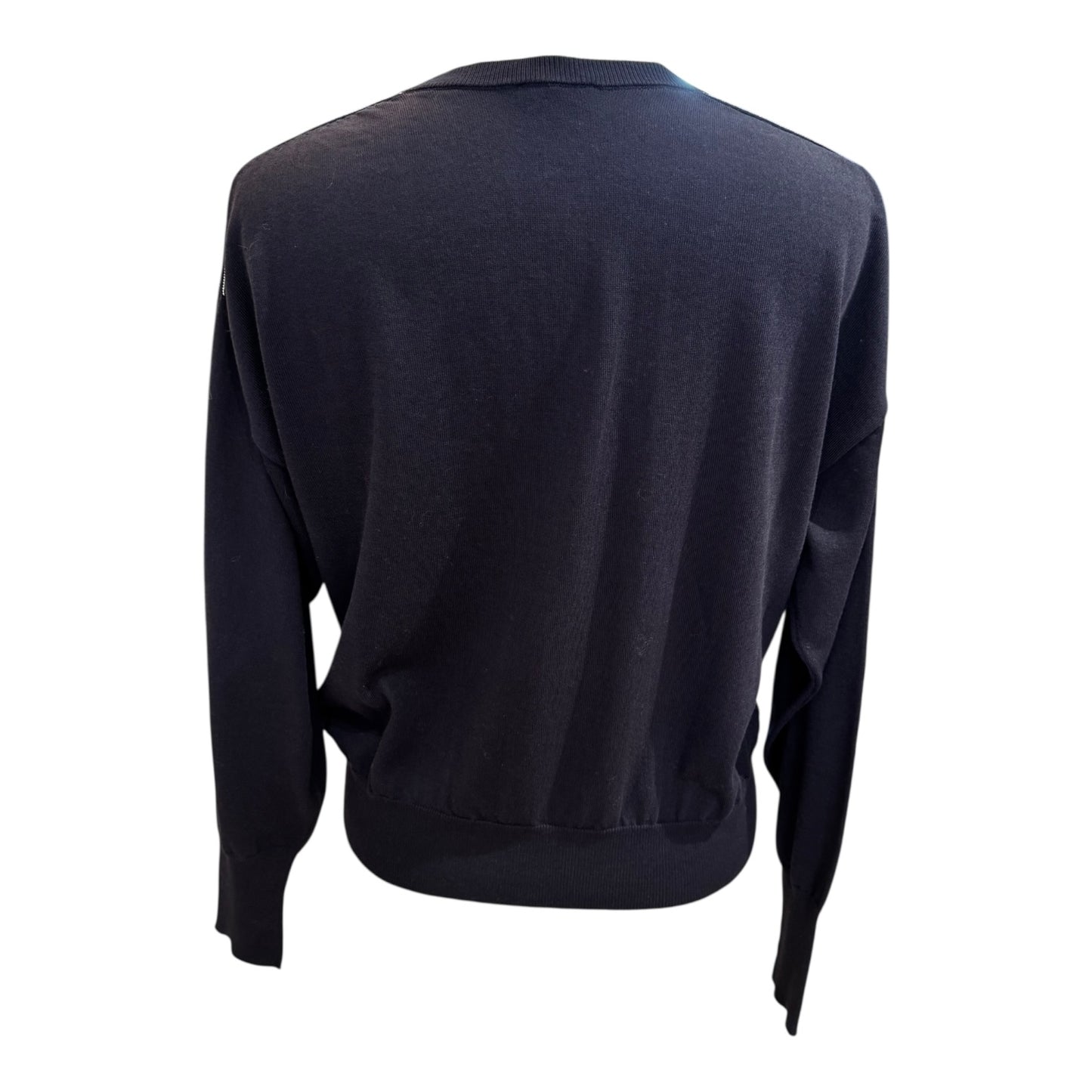 Peserico Navy Sparkle Shoulder Jumper - 10