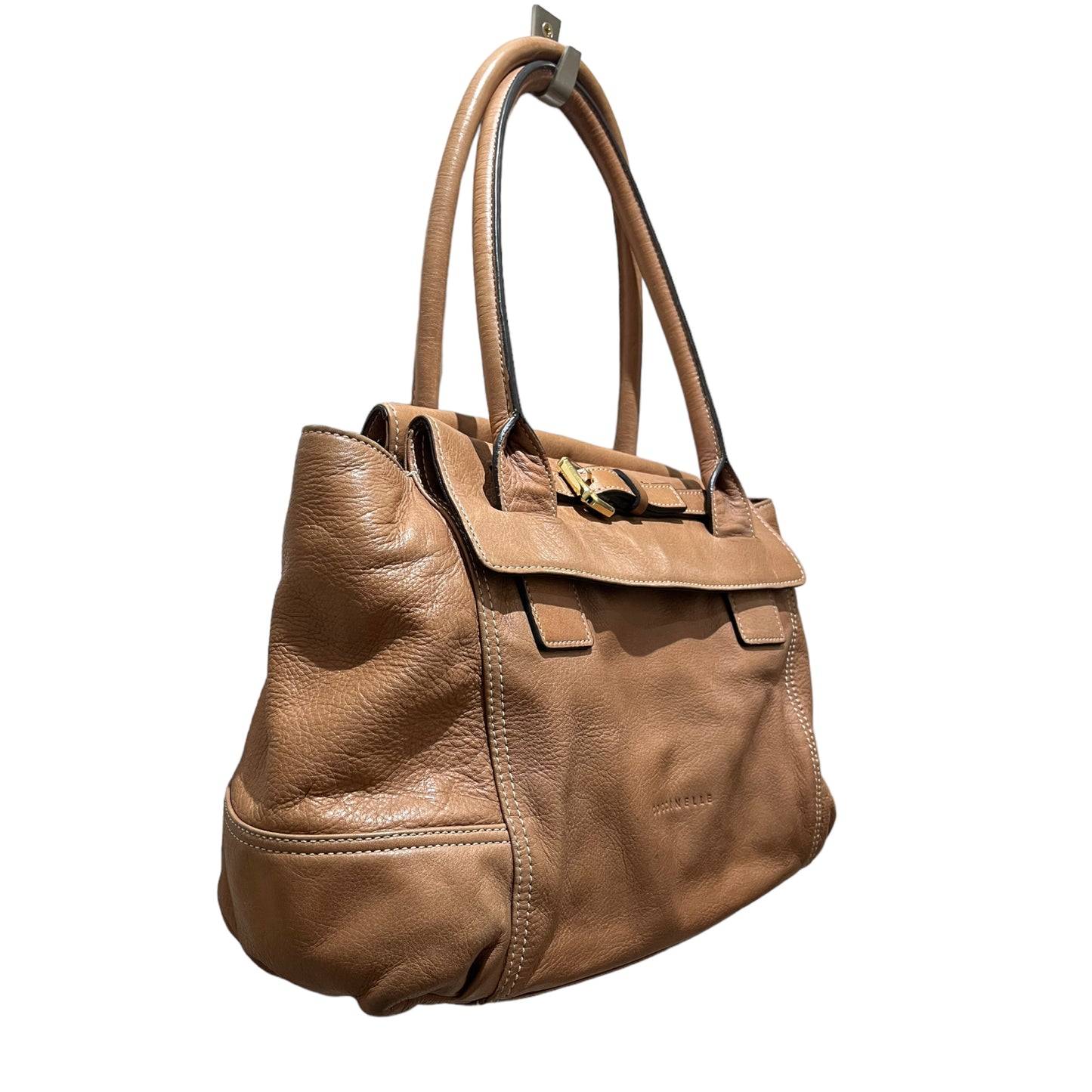 Coccinelle Tan Leather Bag