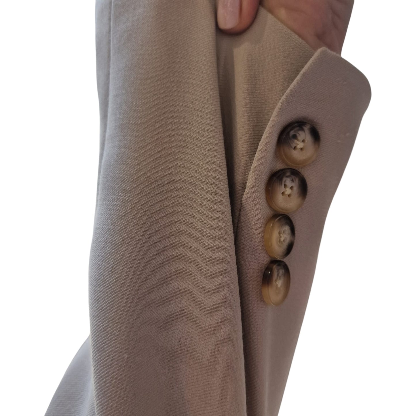 Joseph Jackie Taupe Wool Blazer - 12