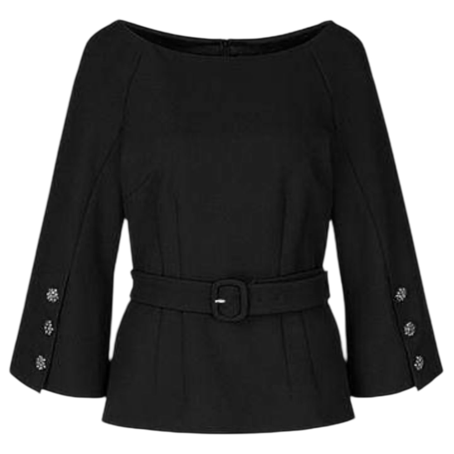 Marc Cain Blouse with Glittering Buttons - 12