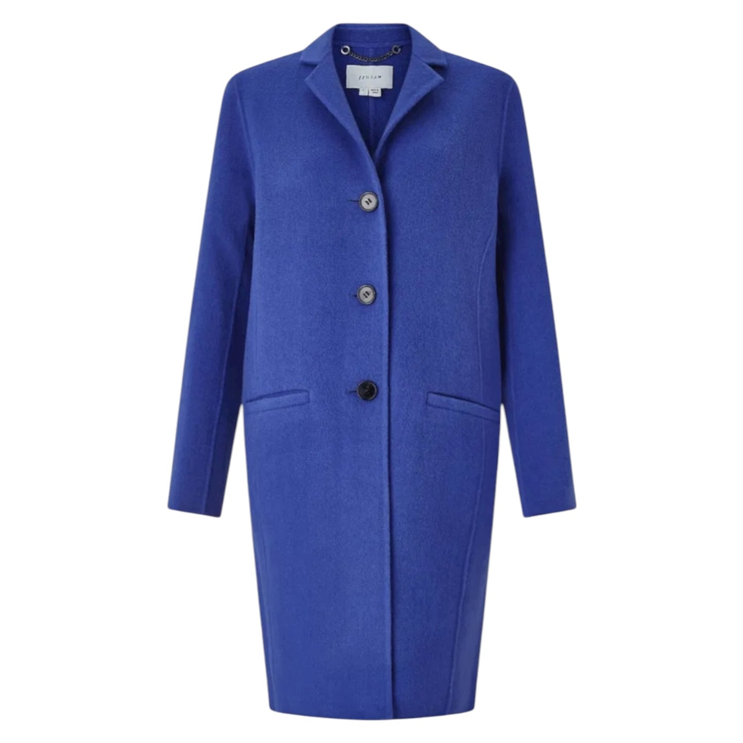 Jigsaw Cobalt Double Face Oval Coat - 10