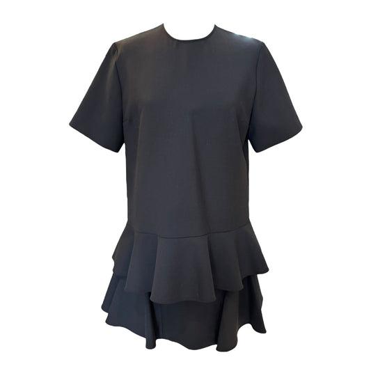 Victoria Beckham Black Peplum Two Piece - 12