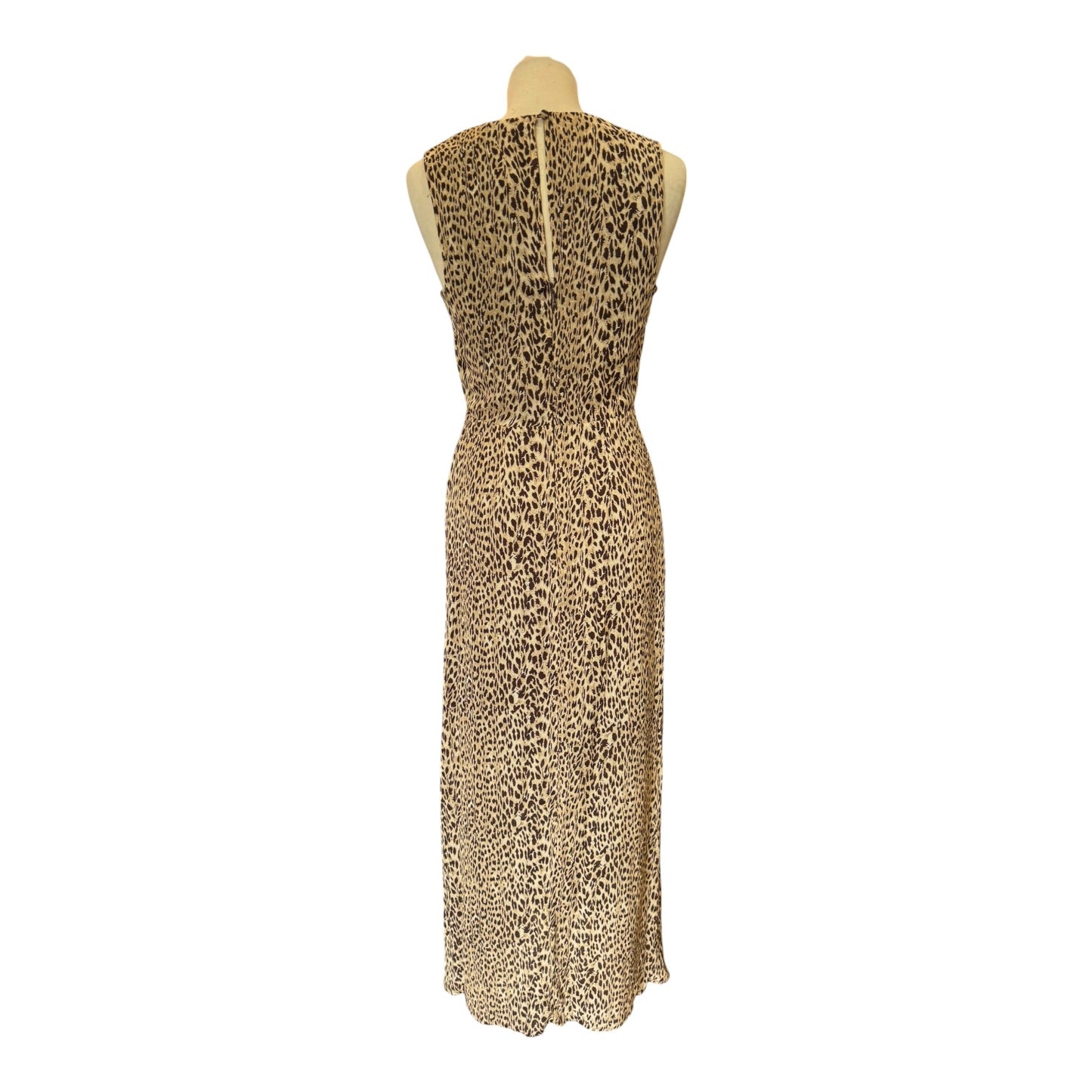 Mint Velvet Leopard Print Maxi Dress - 8 - NEW