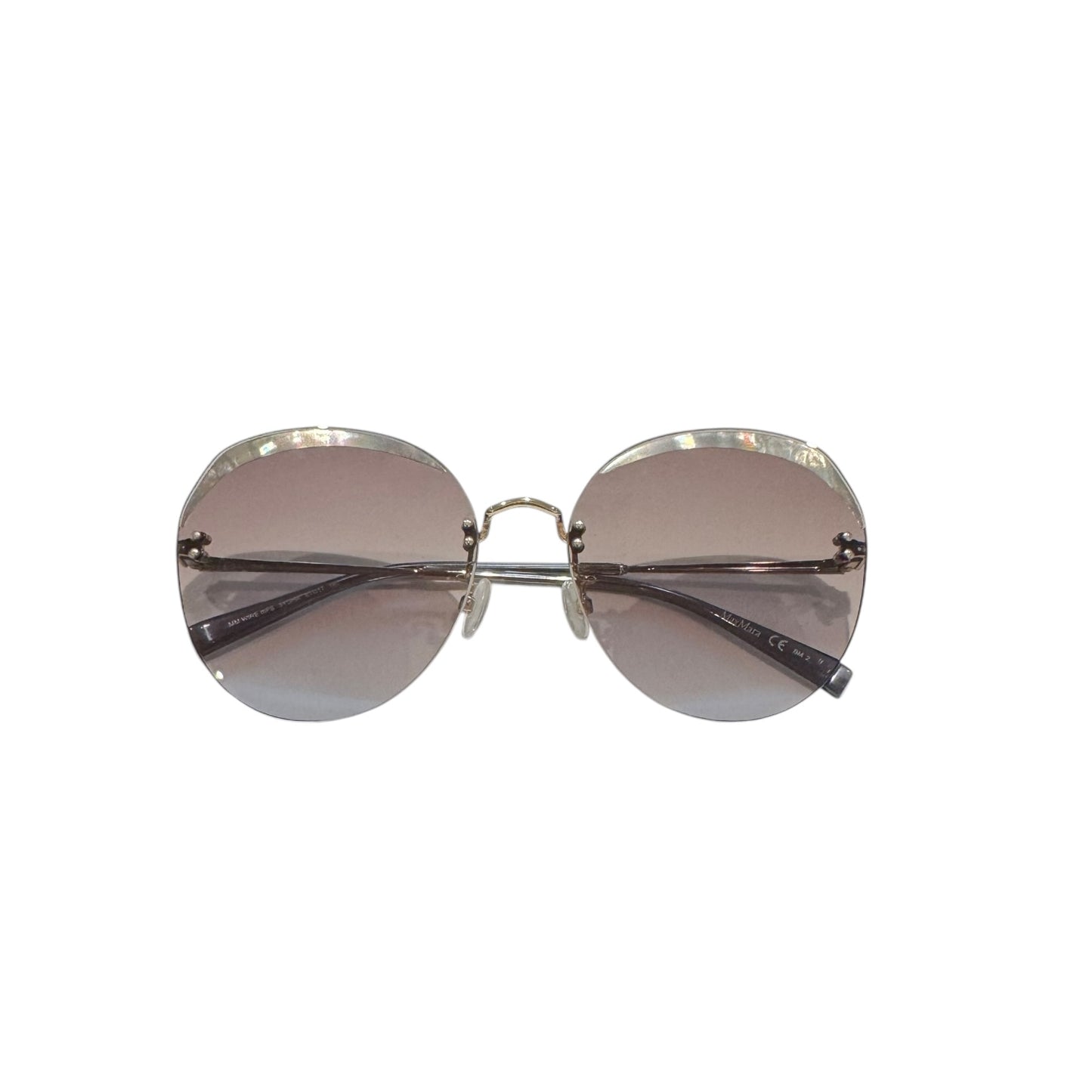 Max Mara Silver Wire Frame Sunglasses