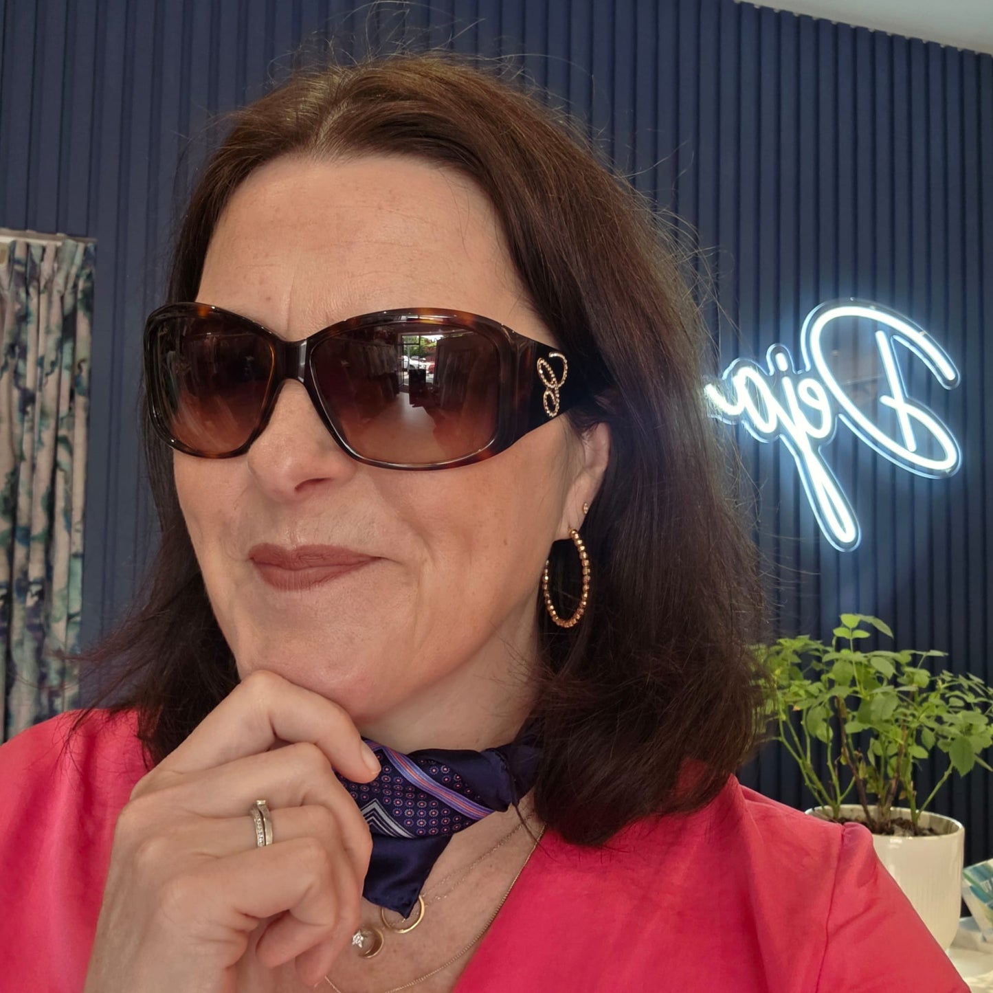 Chopard Tortoiseshell Sunglasses