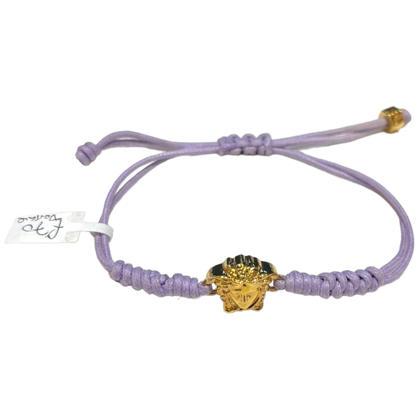 Versace Lilac and Gold Bracelet