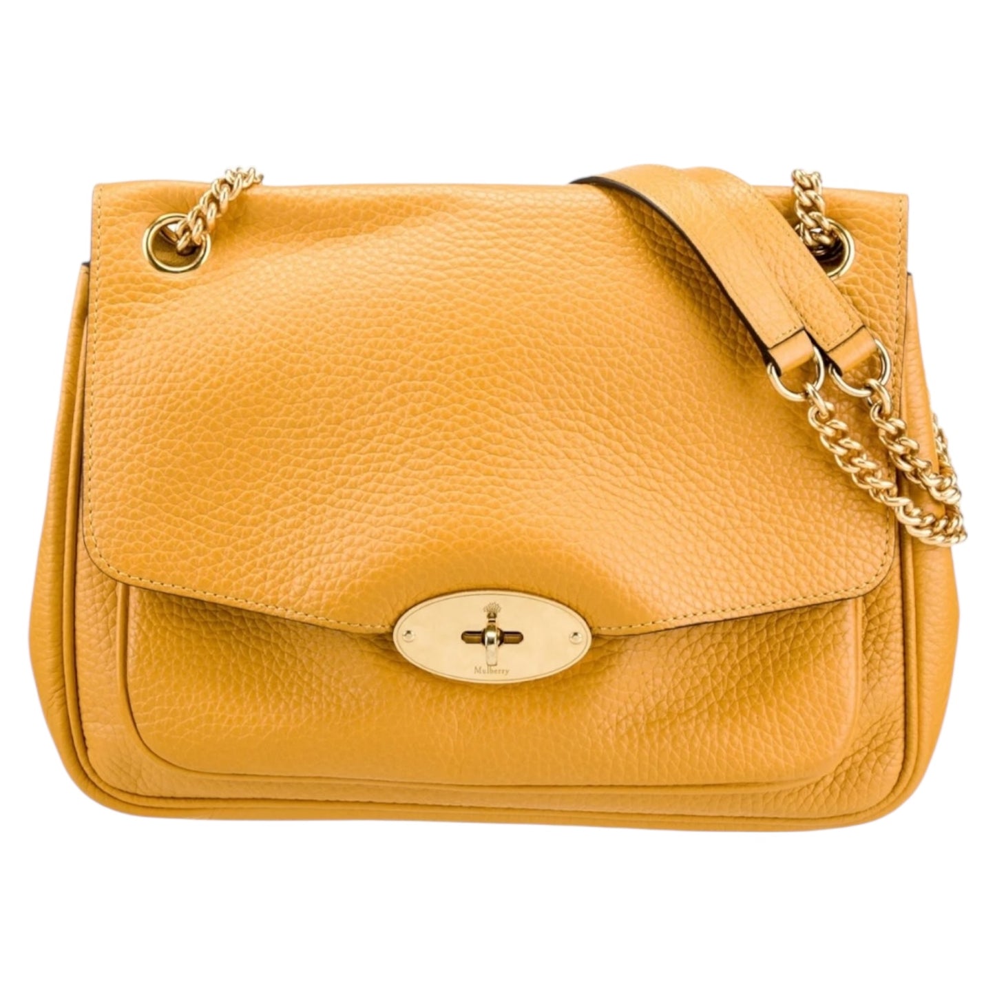 Mulberry Darley Bag in Deep Amber