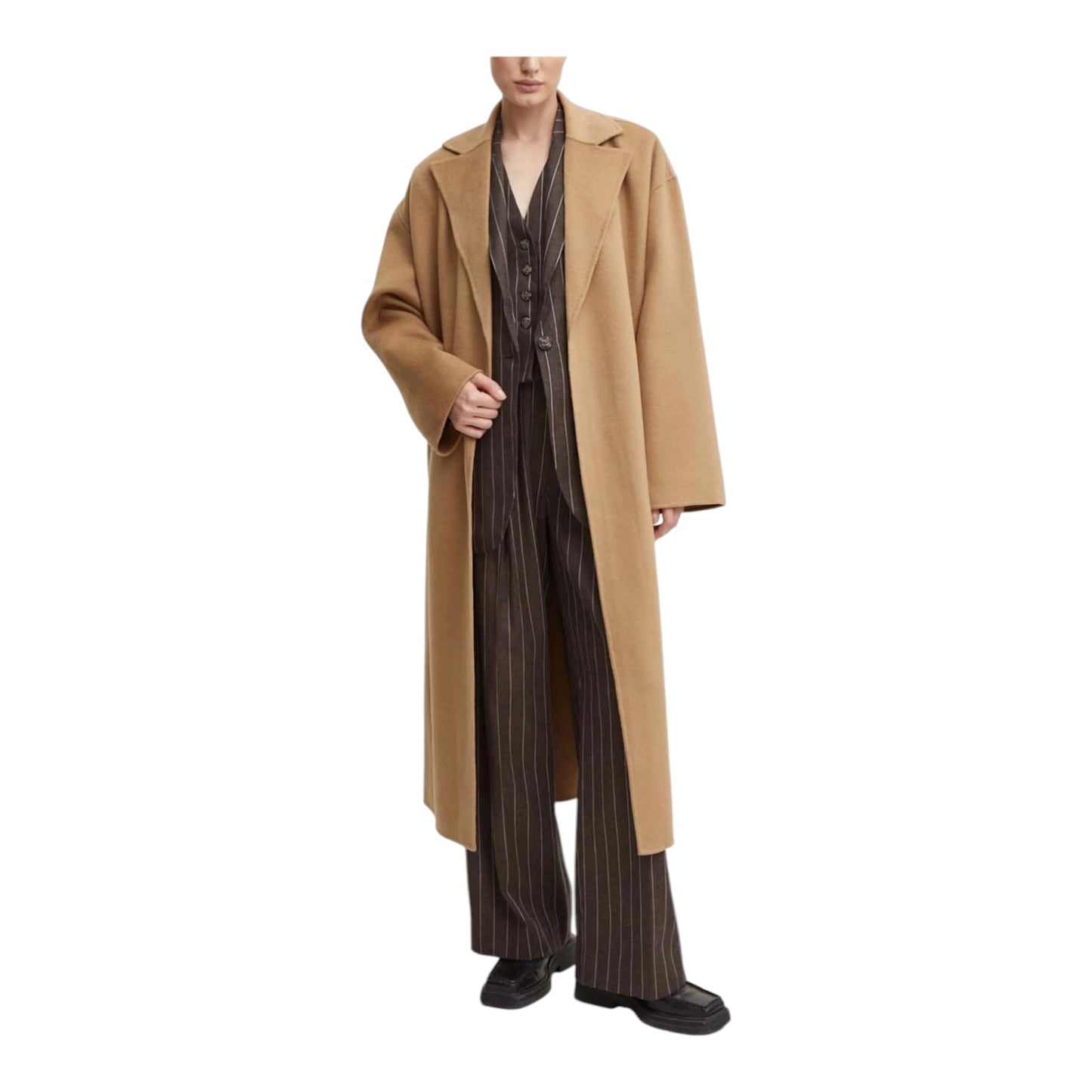 Day Birger Camel Wright Wrap Coat - 12/14