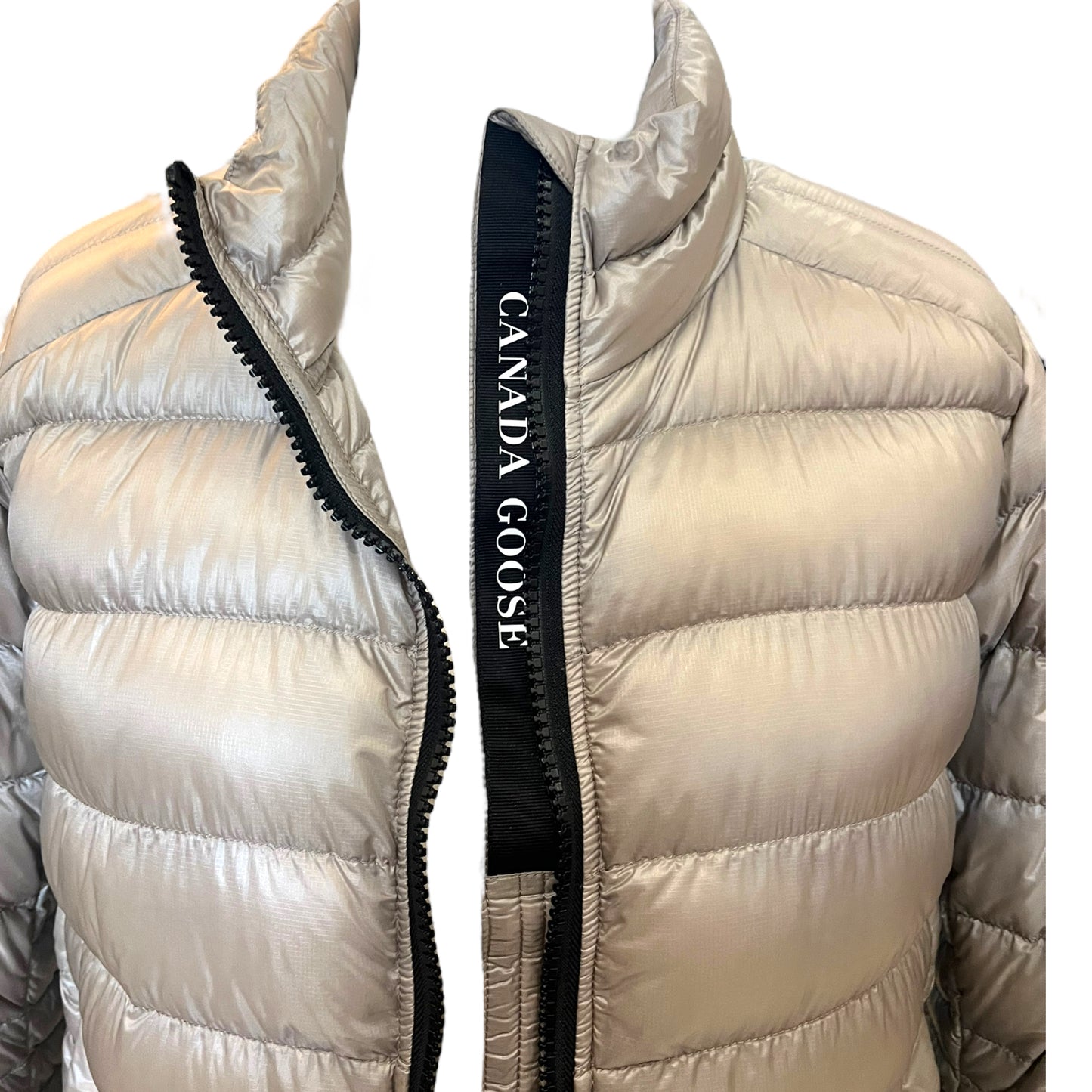 Canada Goose Taupe Puffer Jacket