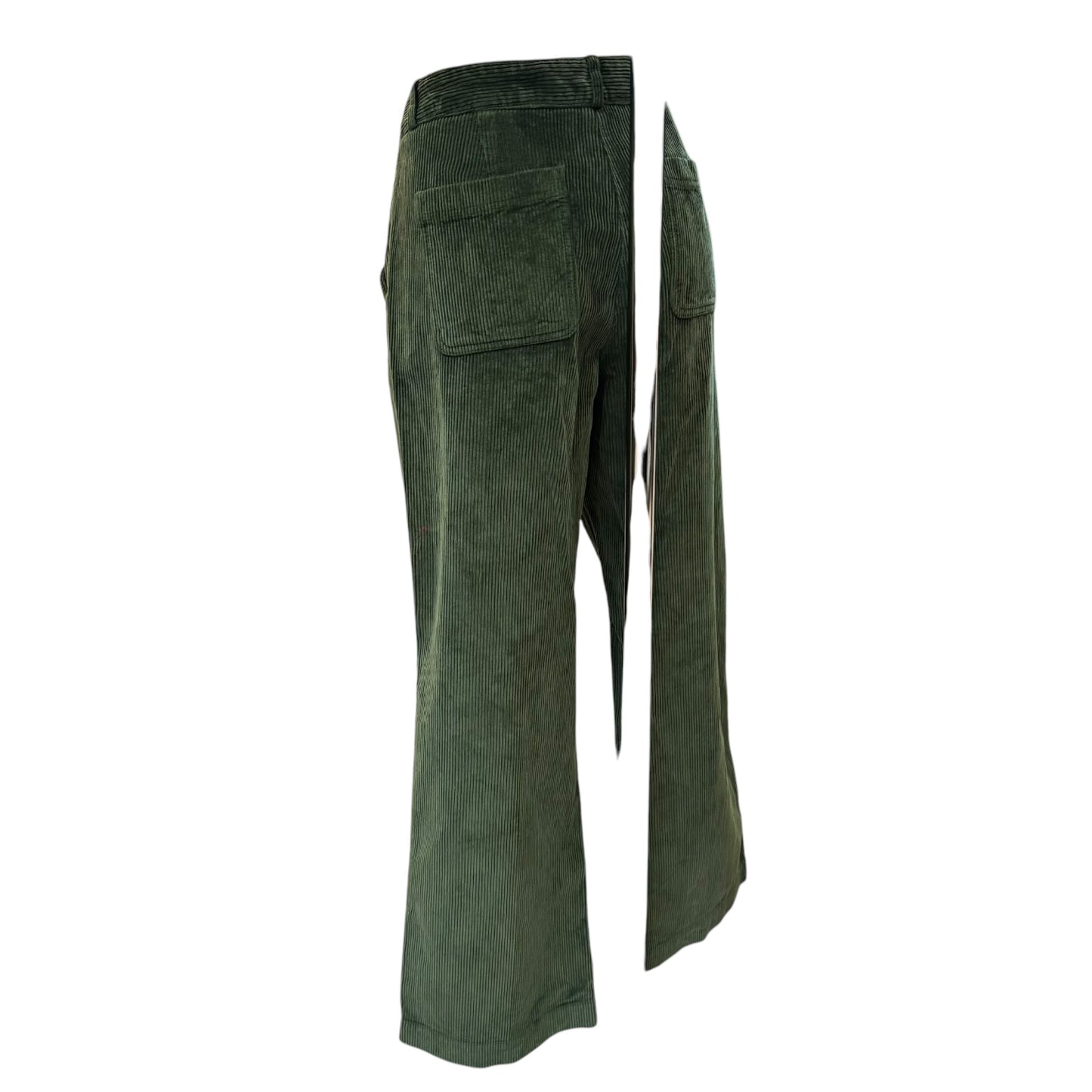 Poetry Green Cord Trousers - 12