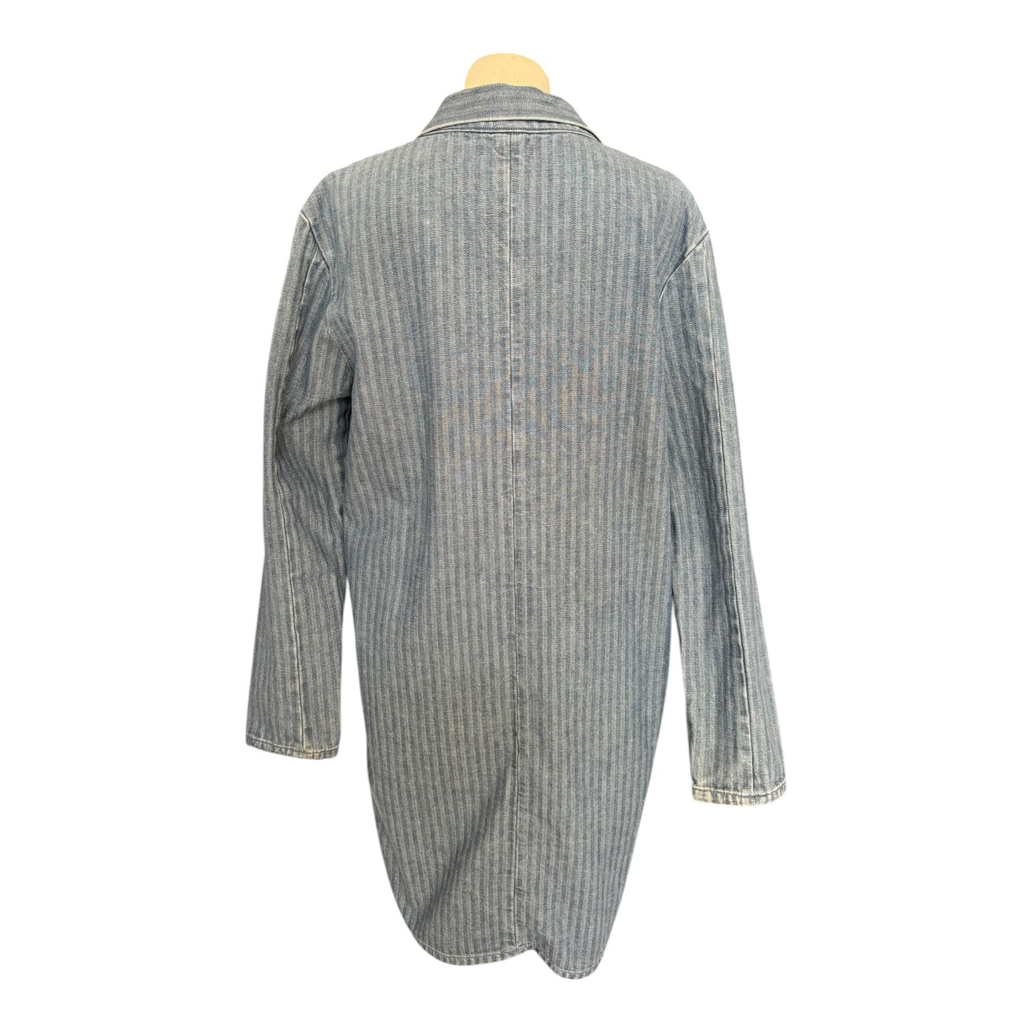 6397 Indigo Herringbone Workwear Jacket - 10