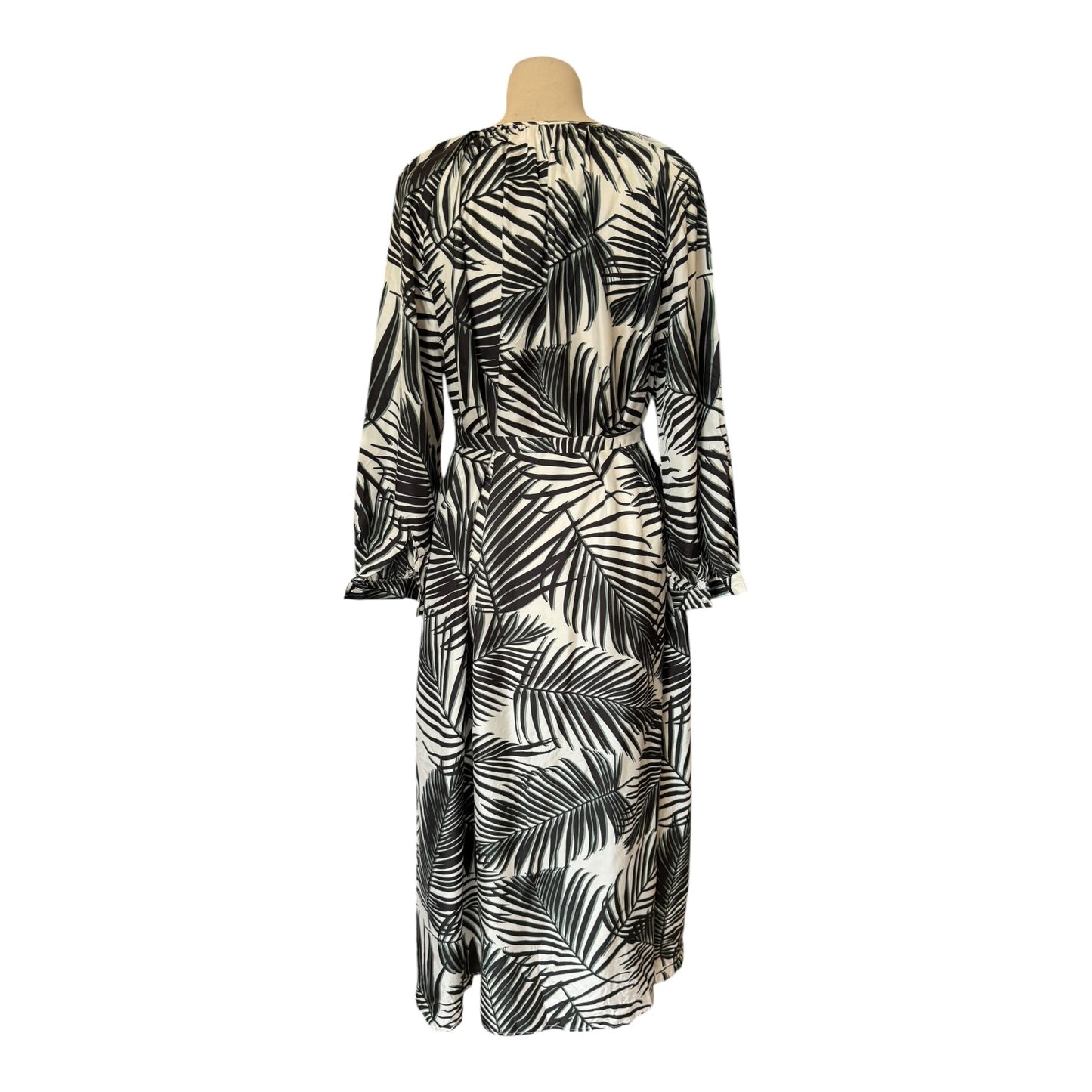 Boss Leaf Print Shirt Dress - 12/14