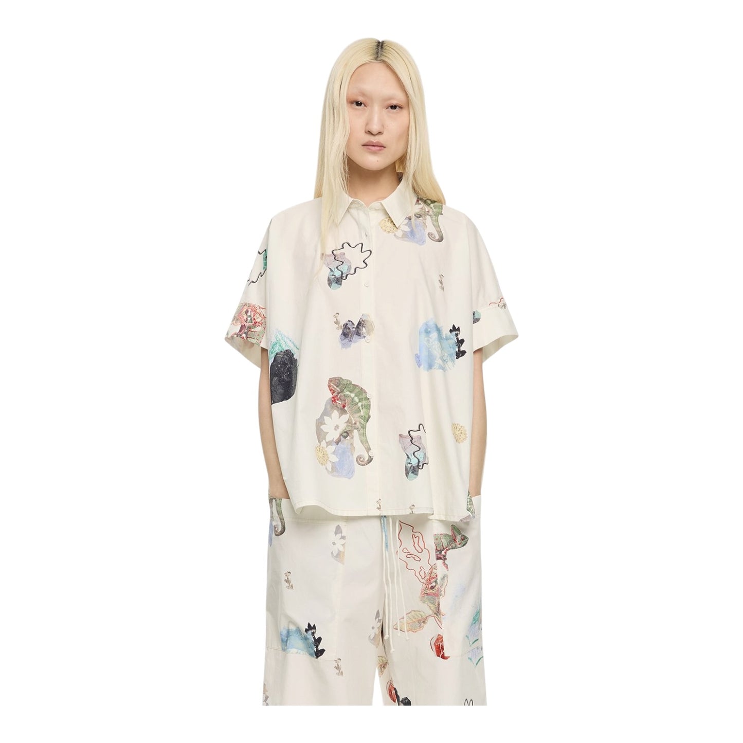 Bimba Y Lola Chameleon Print Two Piece - 12