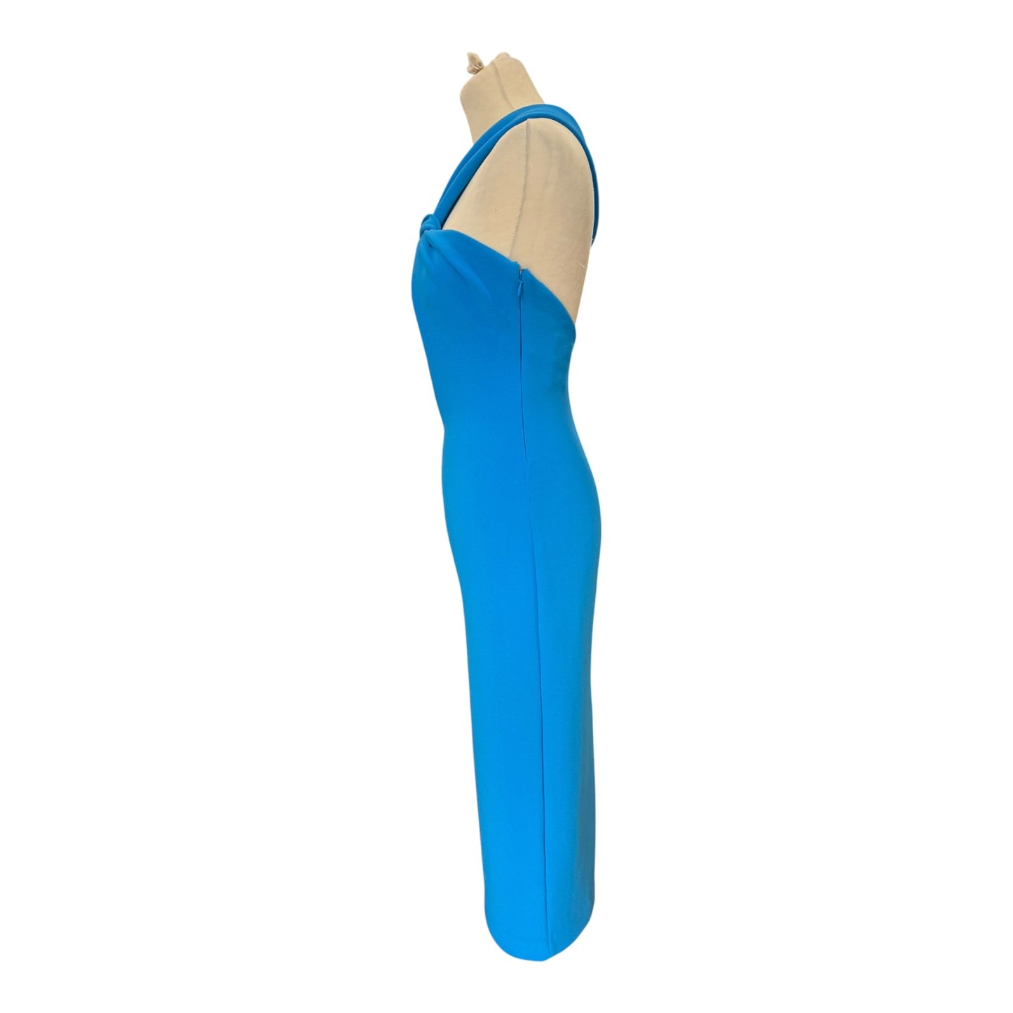 Forever New Blue Haylee Asymmetric Dress - 8/10