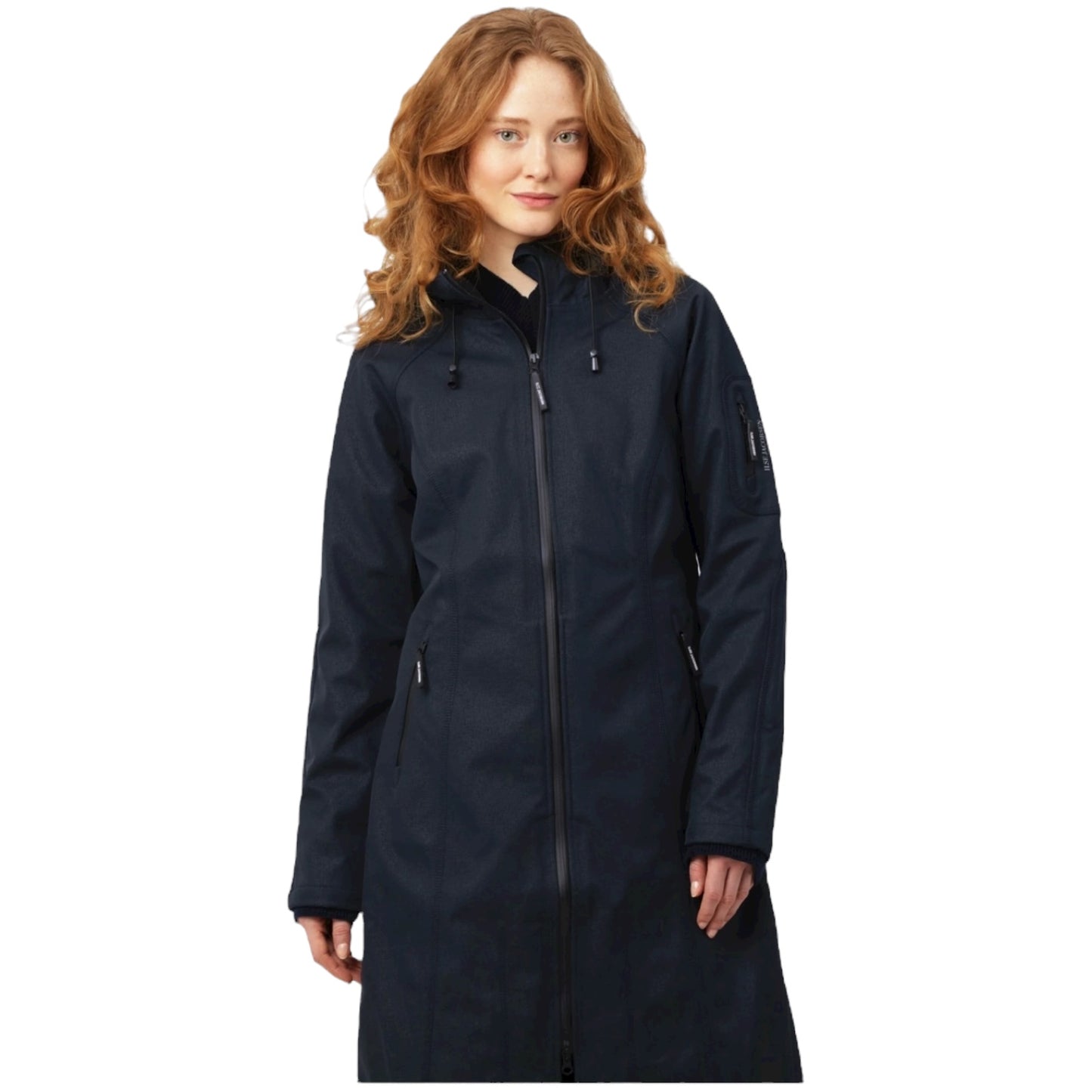 Ilse Jacobsen Navy Raincoat - 14