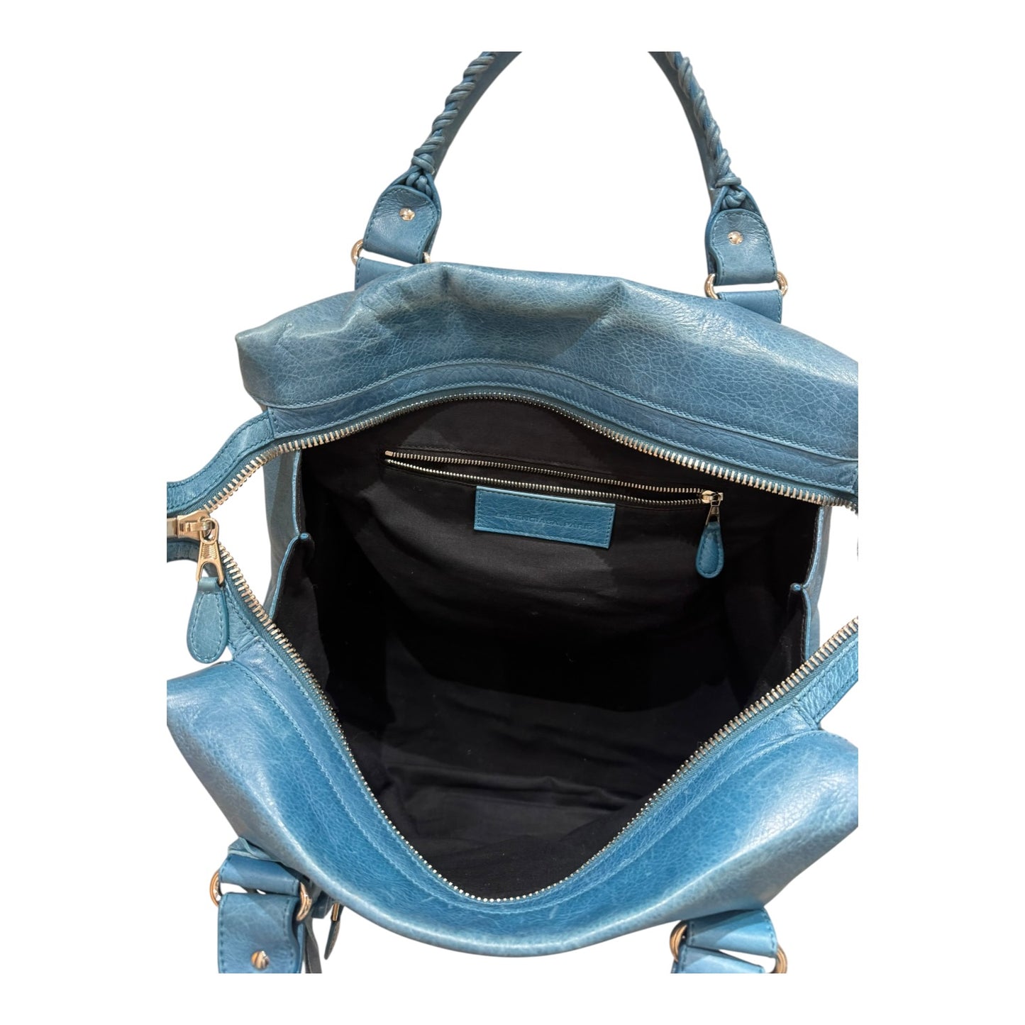 Balenciaga The City Blue Bag