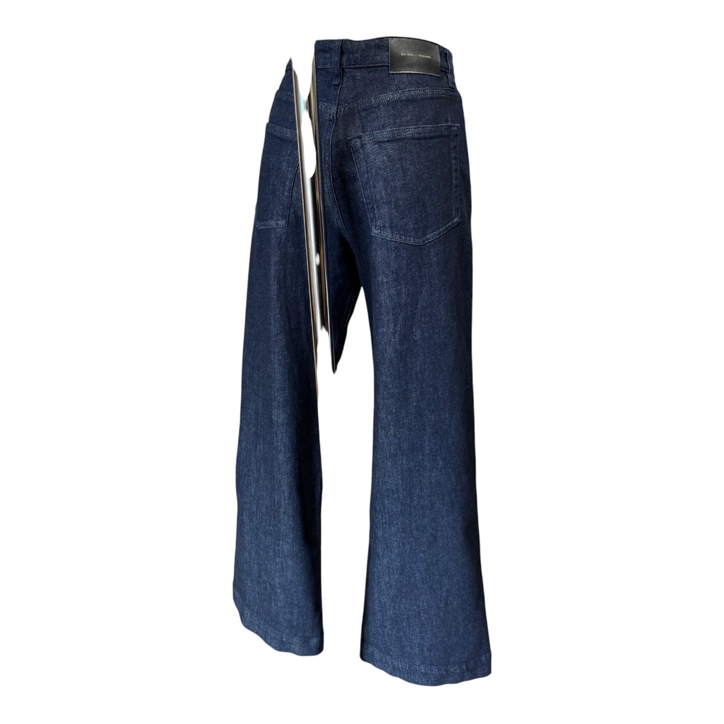 Jigsaw Blue Rhea Patch Pocket Jeans - 10