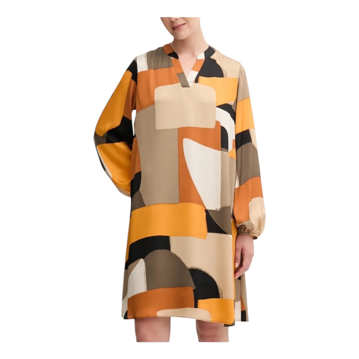 Joseph Ribkoff Orange Shift Dress - 14/16 - NEW