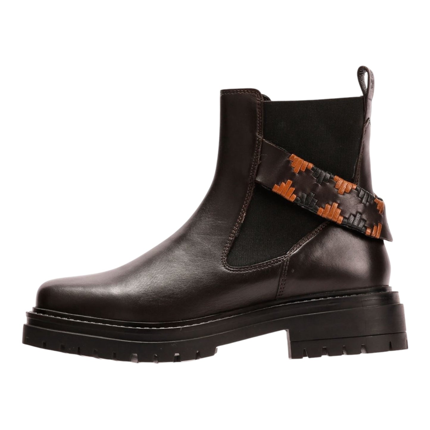 Osprey London Guildford Chelsea Leather Chocolate Boots - 39/6 - NEW