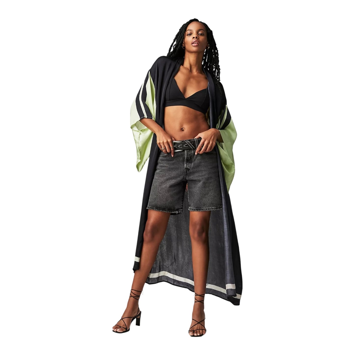 Free People Moon Dance Maxi Robe - One Size
