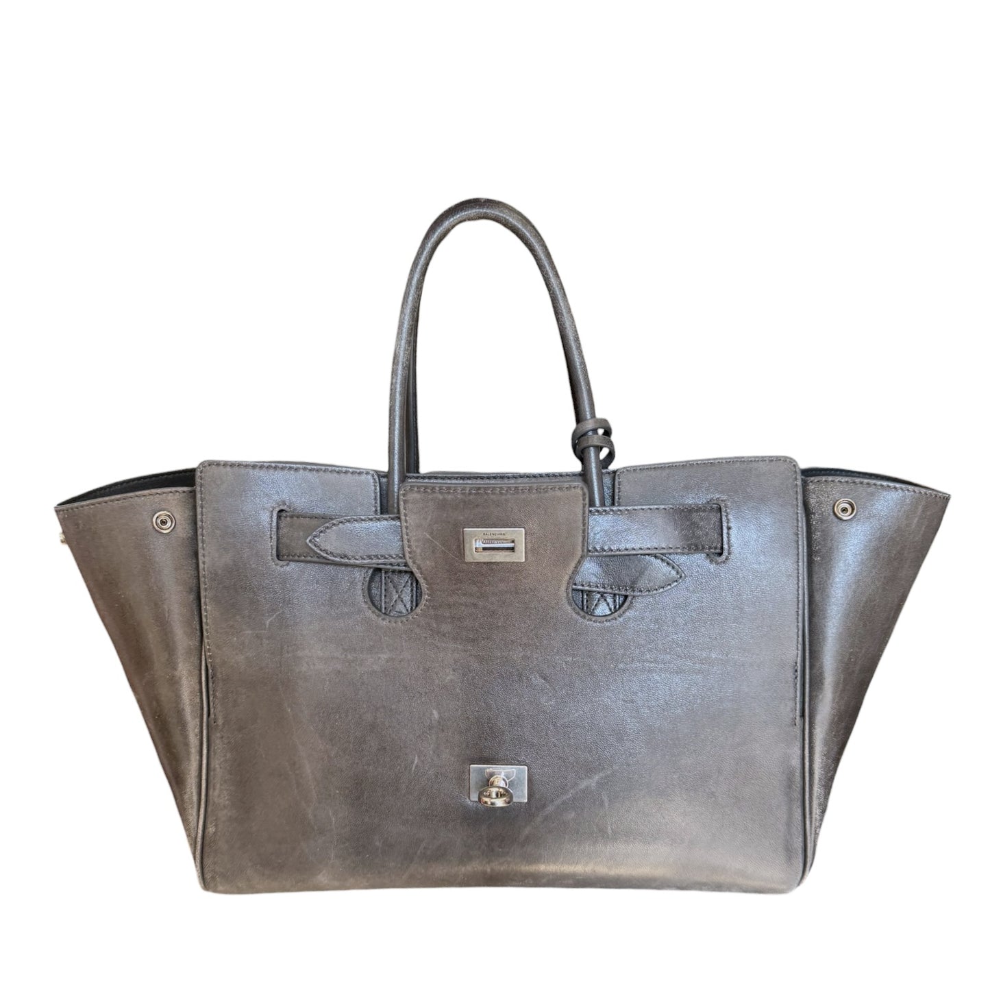 Balenciaga Bel Air Small Bag in Grey