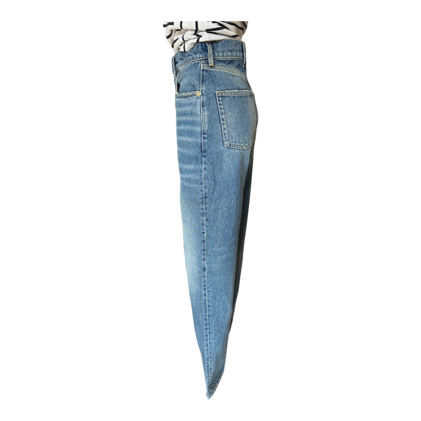 Golden Goose Star Motif Kim Wide Leg Jeans - 8