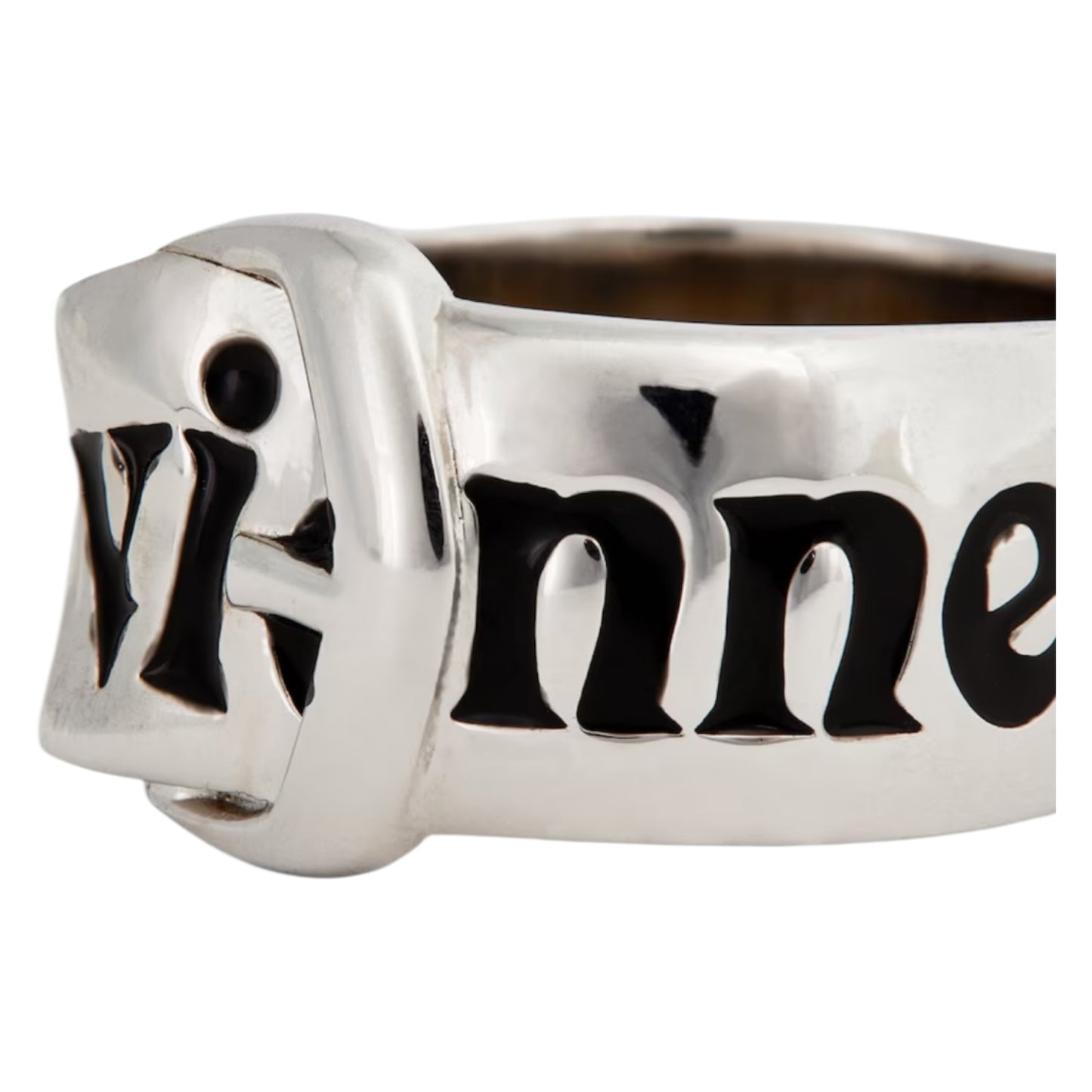 Vivienne Westwood Silver Belt Ring - S