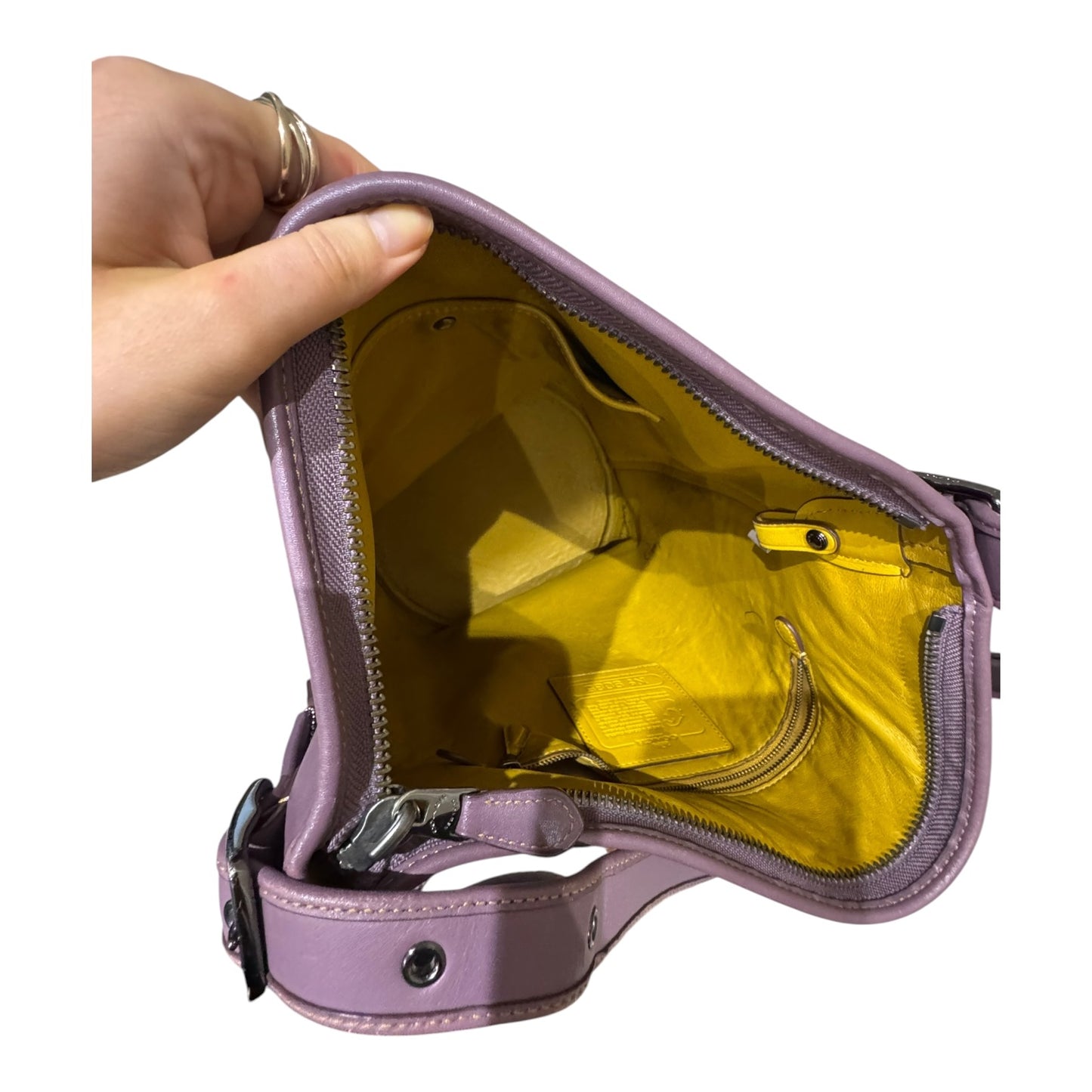 Coach Lilac Bucket Bag