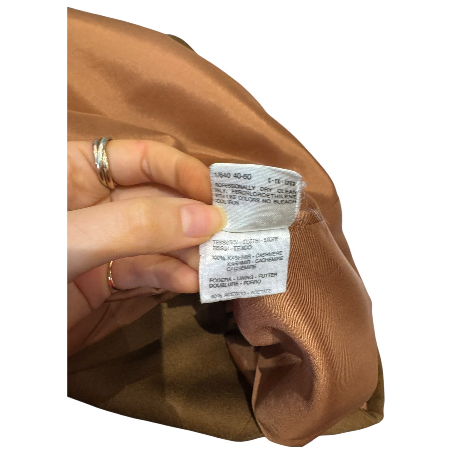 Max Mara Camel Cashmere Blazer - 10