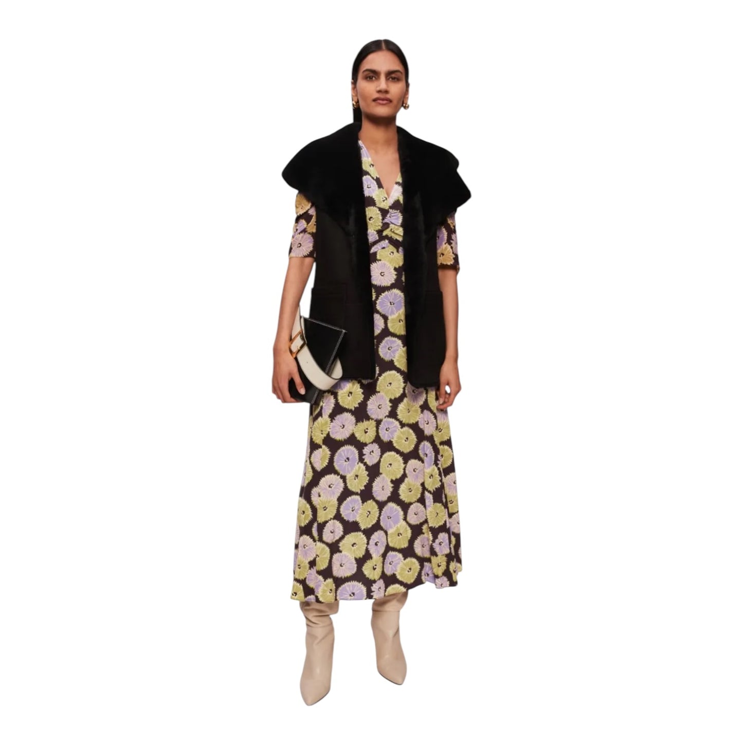 Jigsaw Dandelion Midi Dress - 12