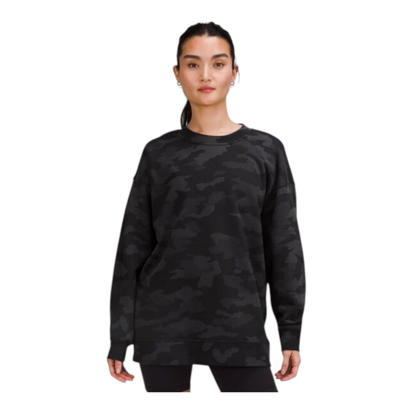 Lululemon Perfectly Oversized Crew Heritage 365 Camo - 14