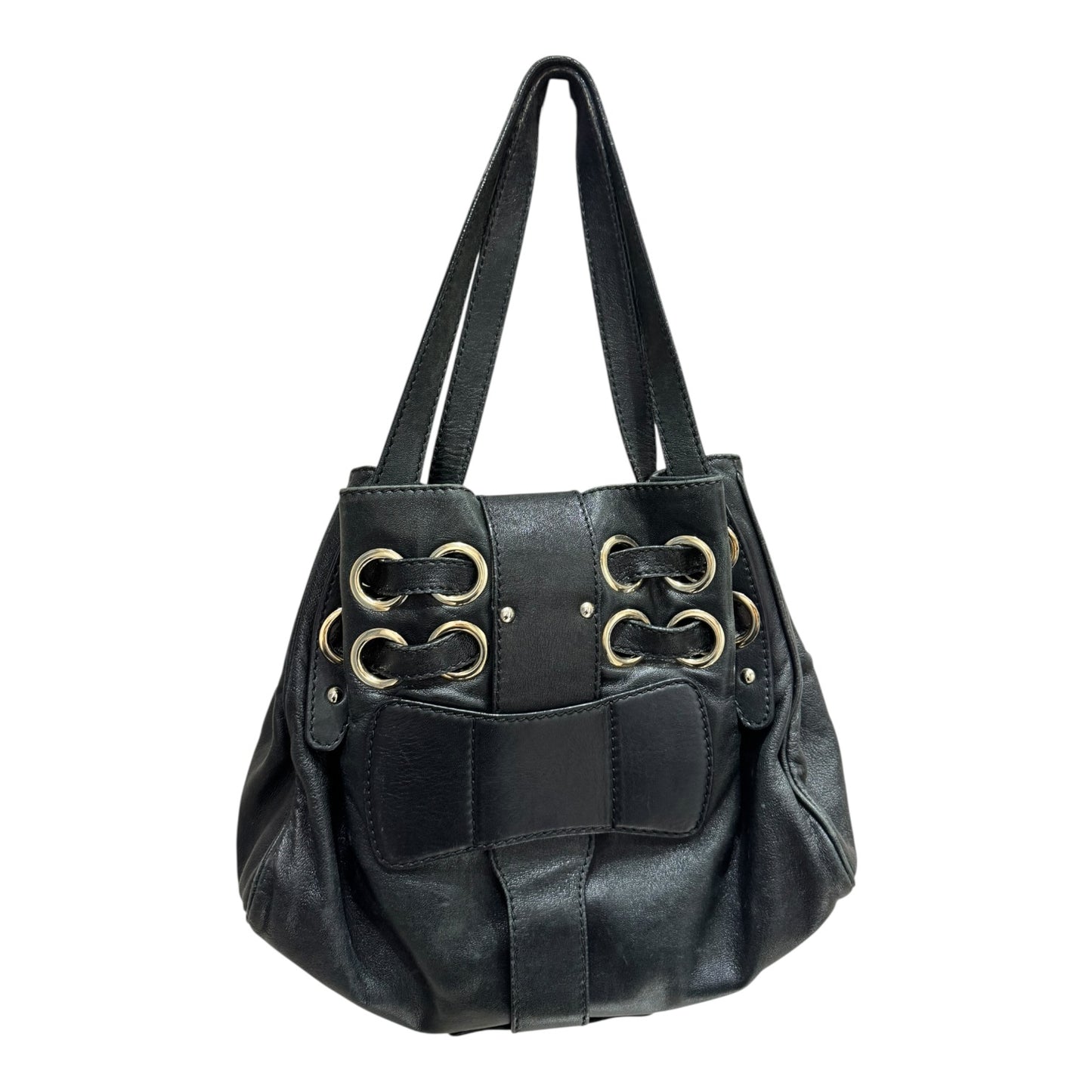 Jimmy Choo Ramona Bag in Black and Gold