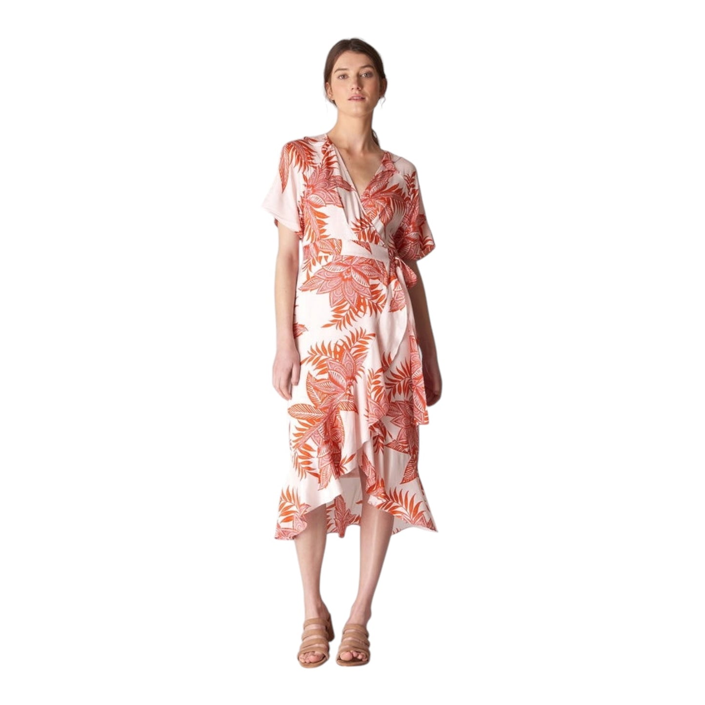 Whistles Palmyra Print Wrap Dress - 14