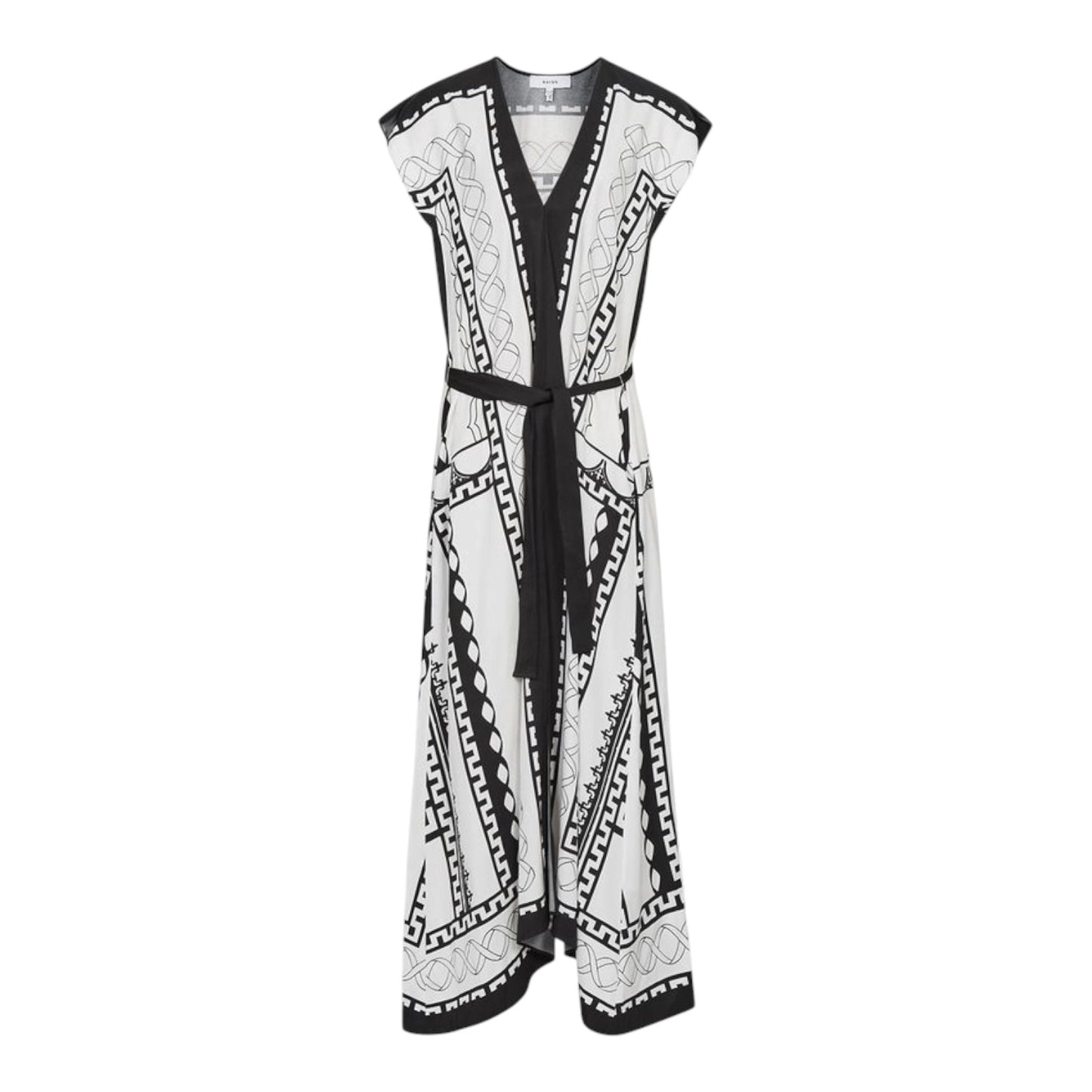 Reiss Hayley Scarf Print Dress - 14