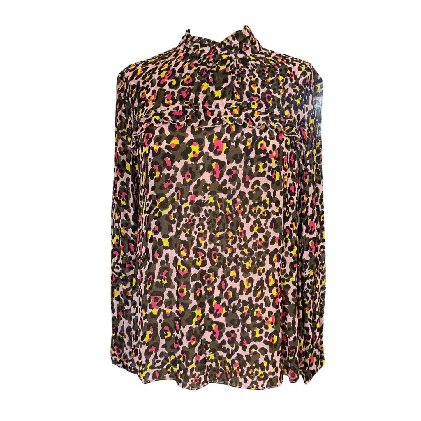 Marc Cain Pink Animal Top - 12/14