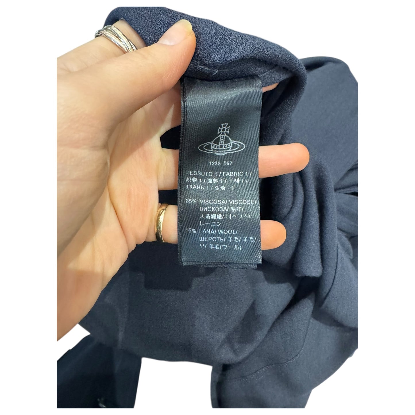 Vivienne Westwood Anglomania Navy Dress - 12/14