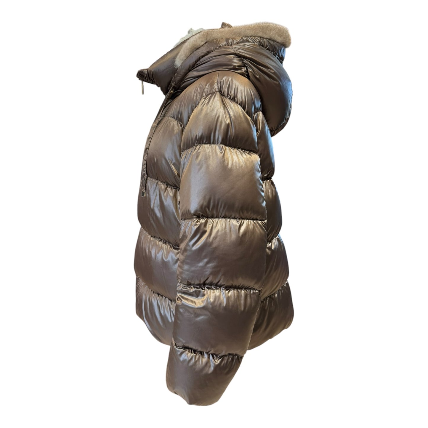 Weekend Max Mara The Cube Bronze Puffer Jacket - 10/12