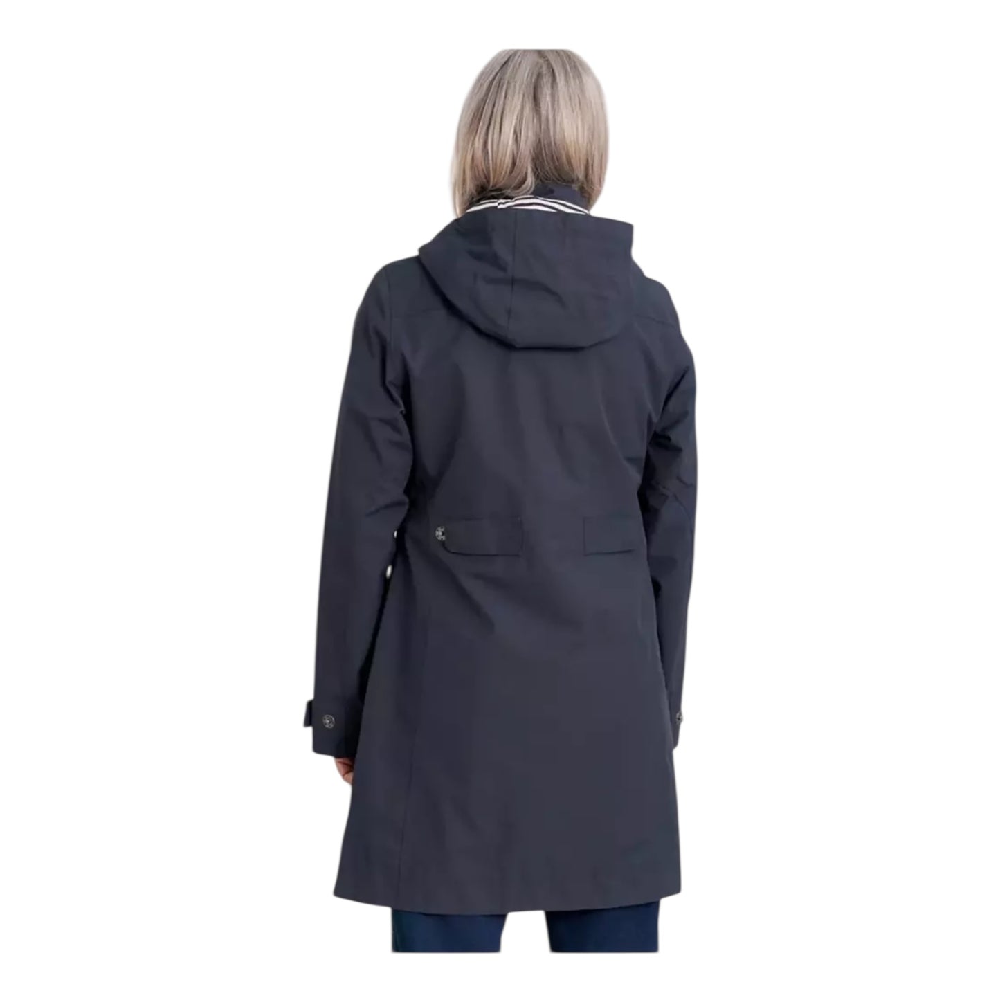 Seasalt Coverack Waterproof Coat in Midnight Navy - 20