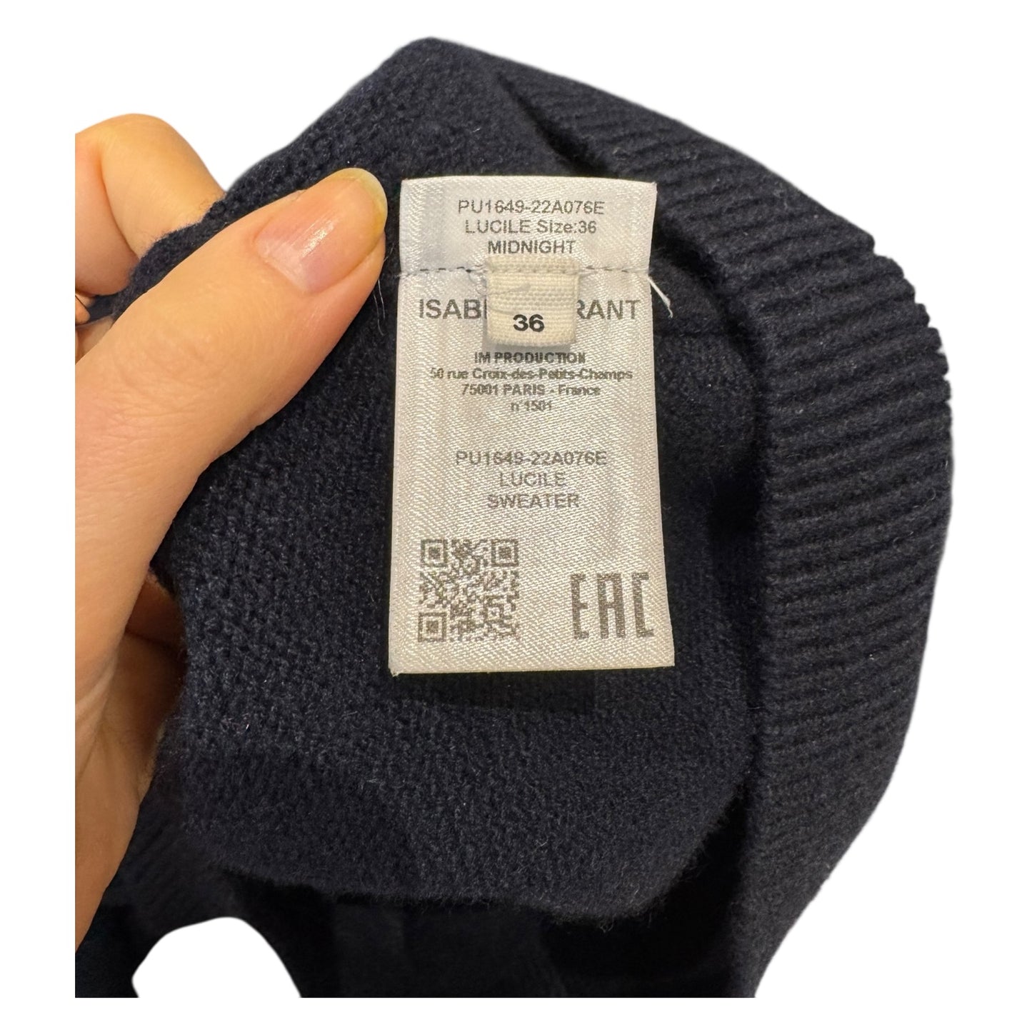 Isabel Marant Etoile Lucile Jumper in Midnight Navy - 10