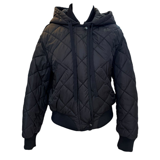 SportMax Black Quilted Jacket - 8