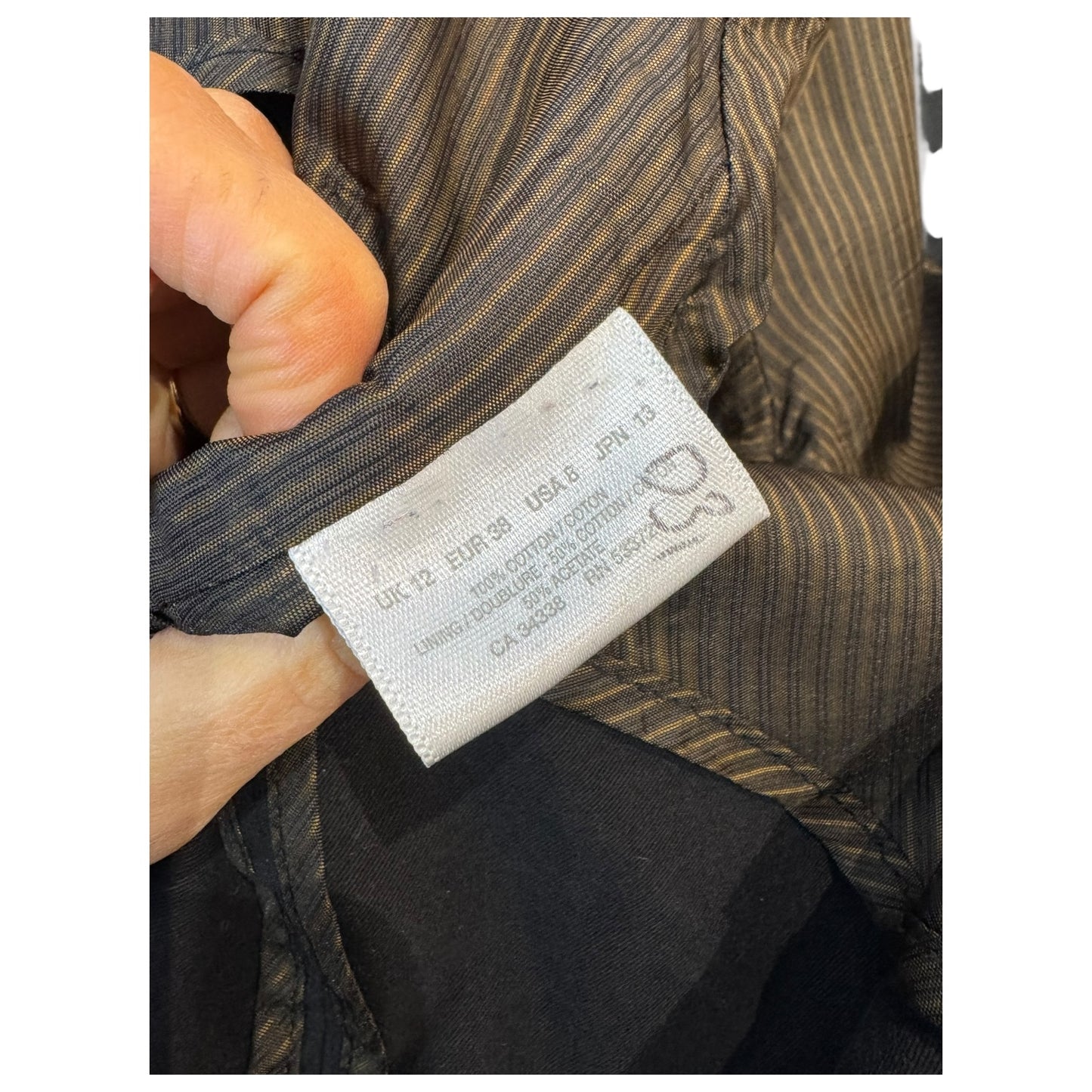 Nicole Fahri Black Cotton Trench Coat - 14/16