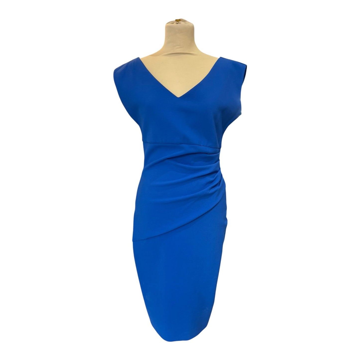 Diane Von Furstenburg Blue Dress - 10/12 - NEW