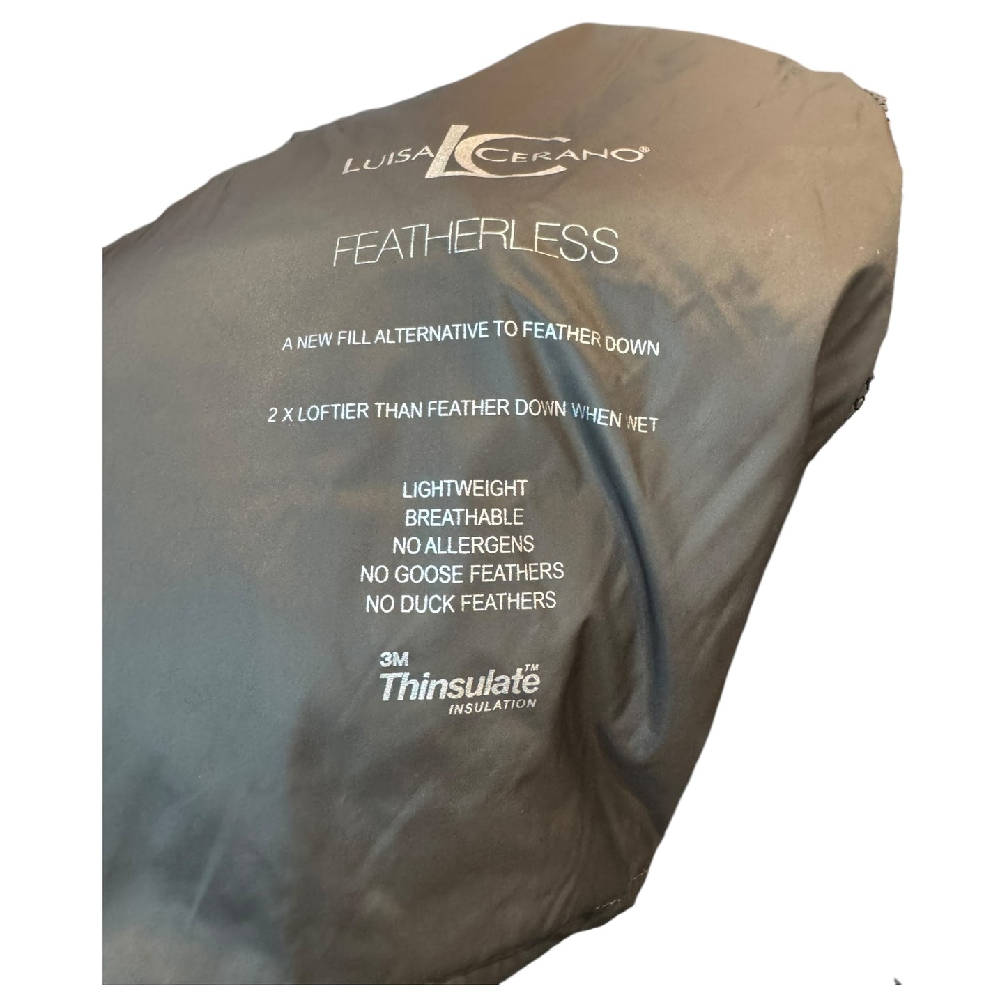 Luisa Cerano Brown Grey Padded Coat - 12