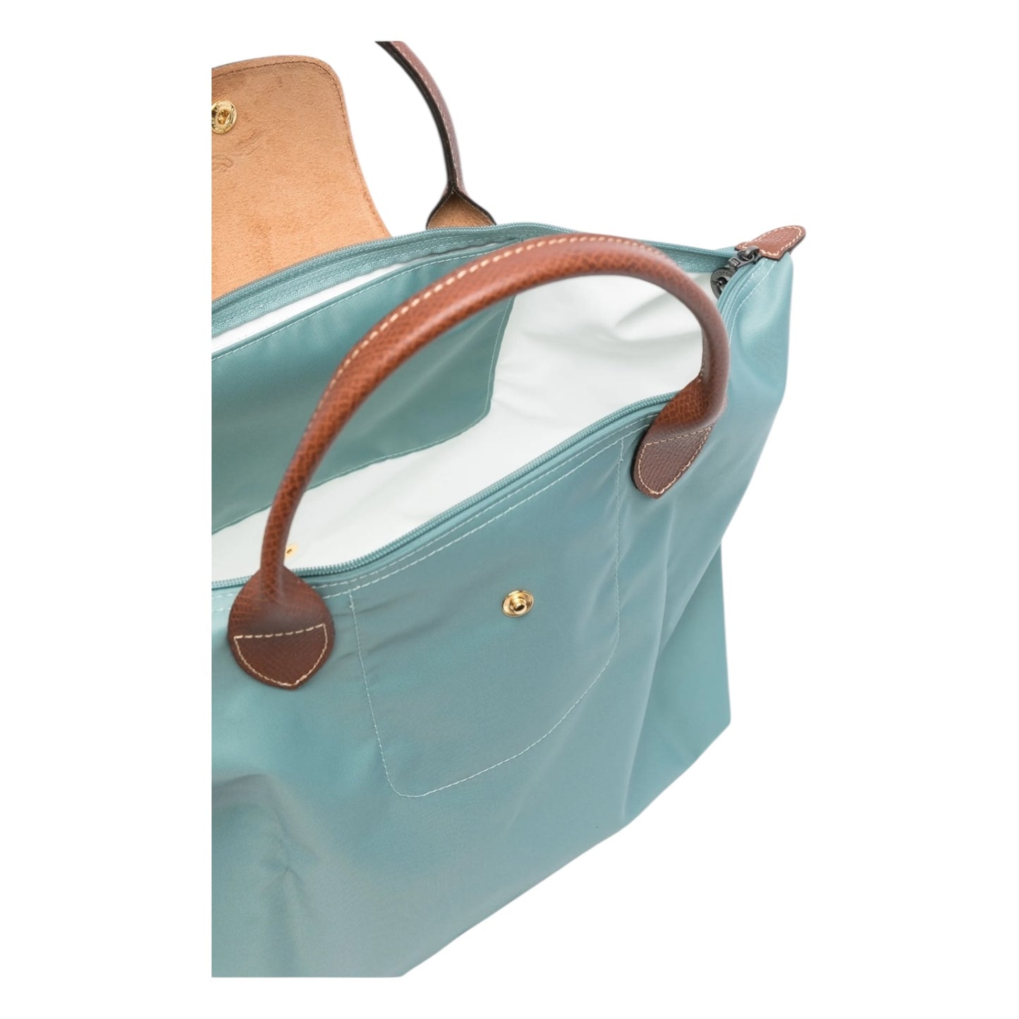 Longchamp Le Pliage Medium Tote Bag in Duck Egg Blue - NEW
