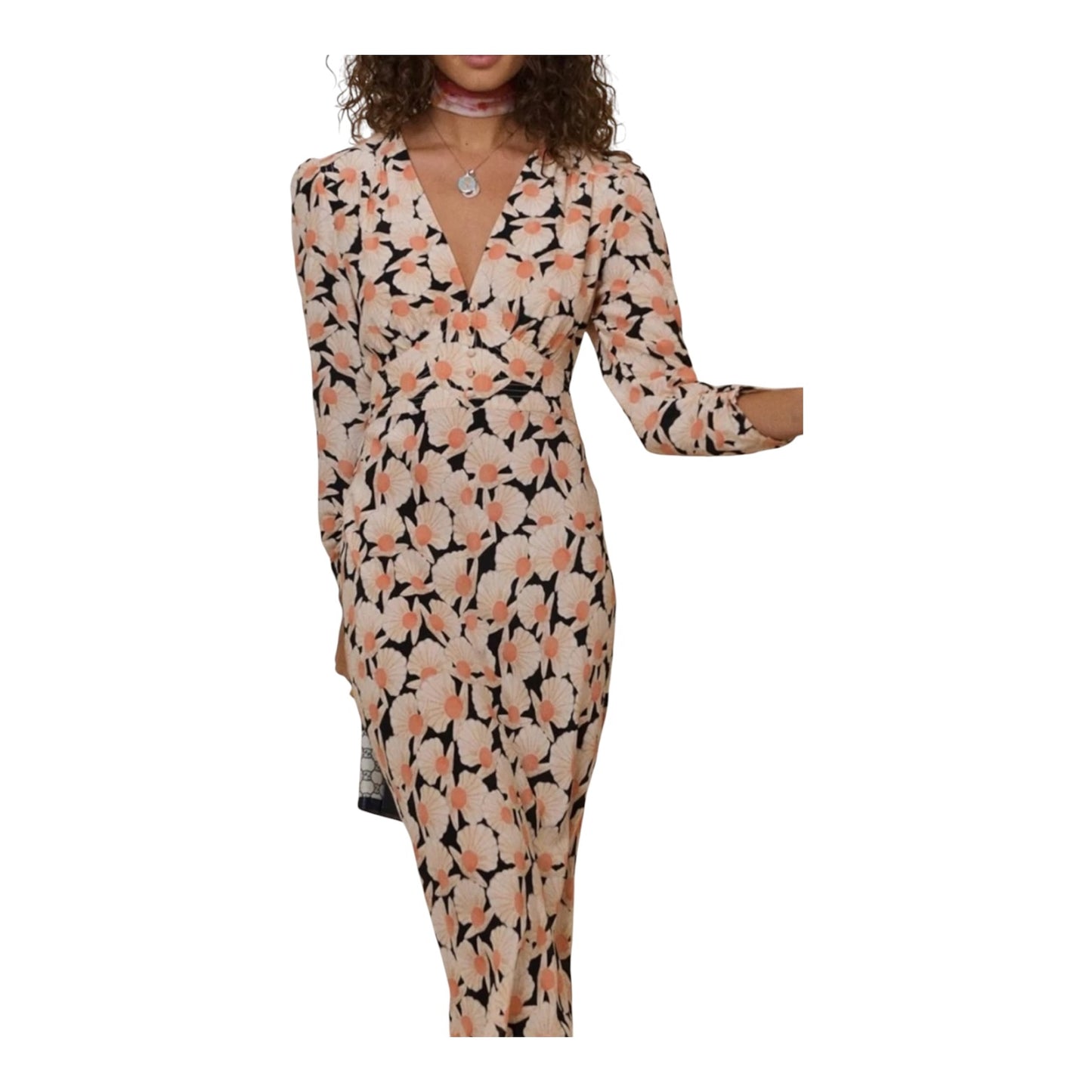 Rixo Selma Silk Shell Dress - 12