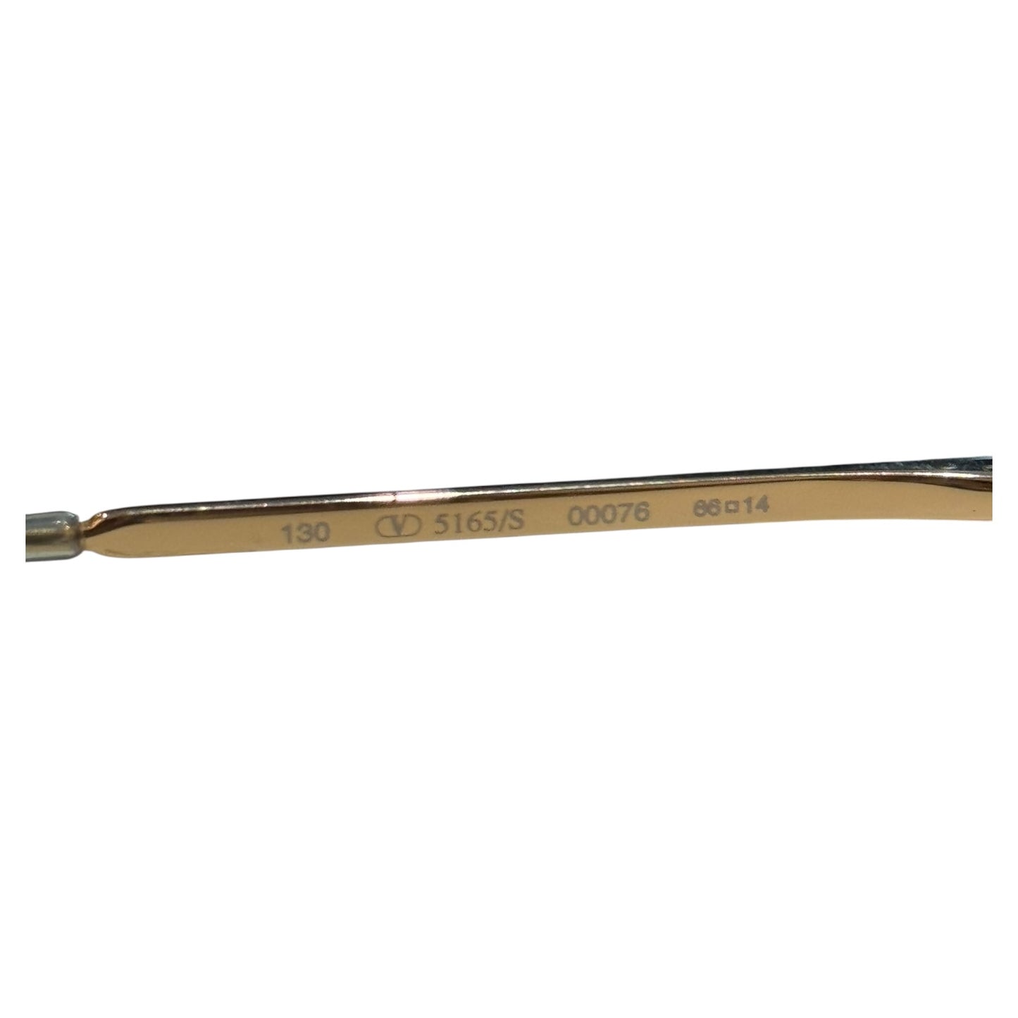 Valentino Rimless Gold Hardware Sunglasses