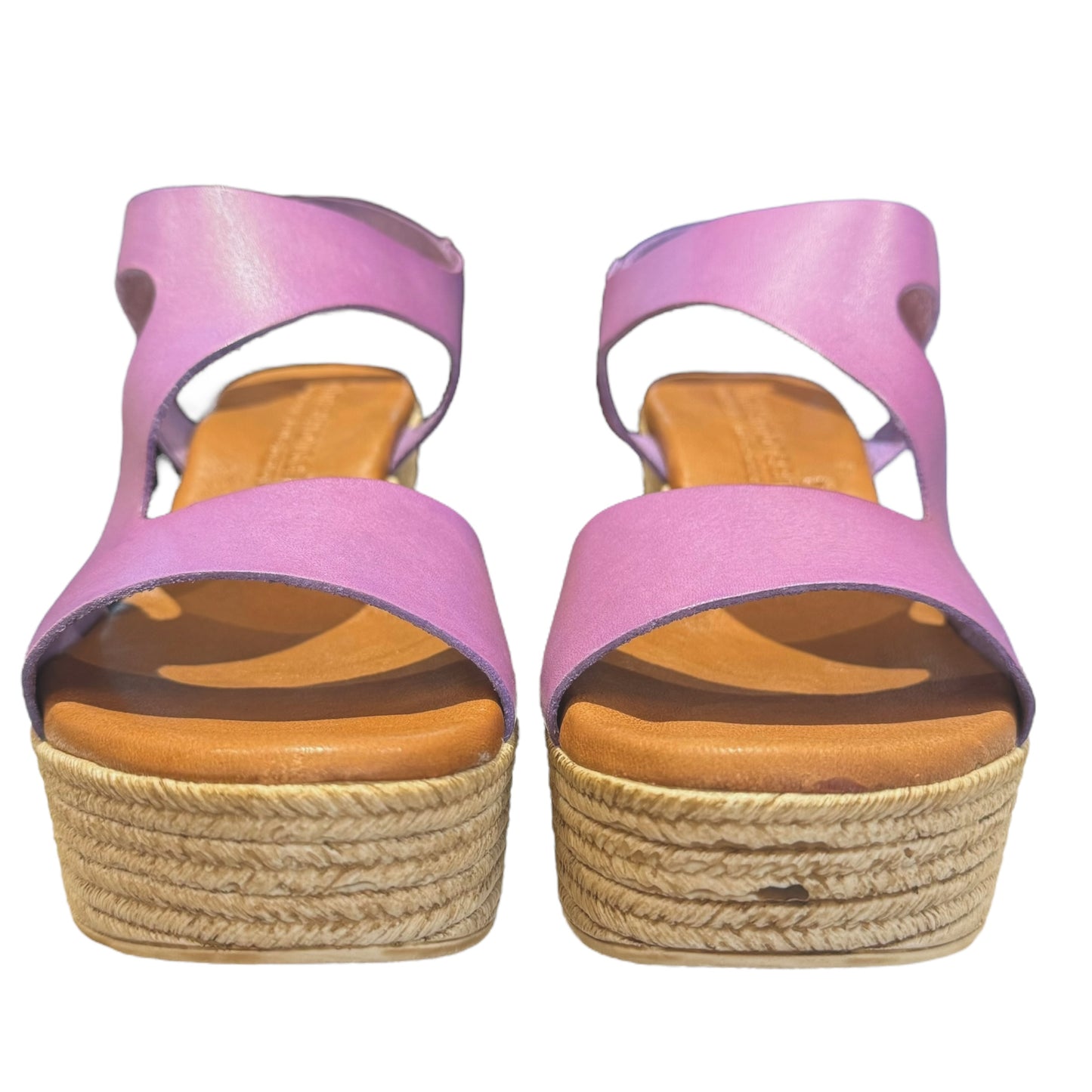 Tim & Simonsen Purple Espadrille Heels - 8 - NEW