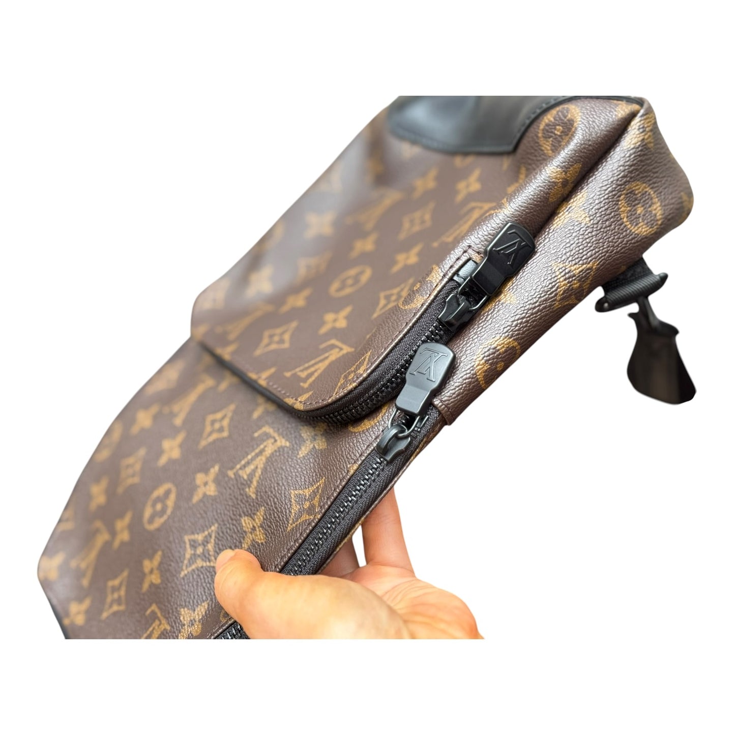 Louis Vuitton Monogram Macassar Avenue Sling Bag