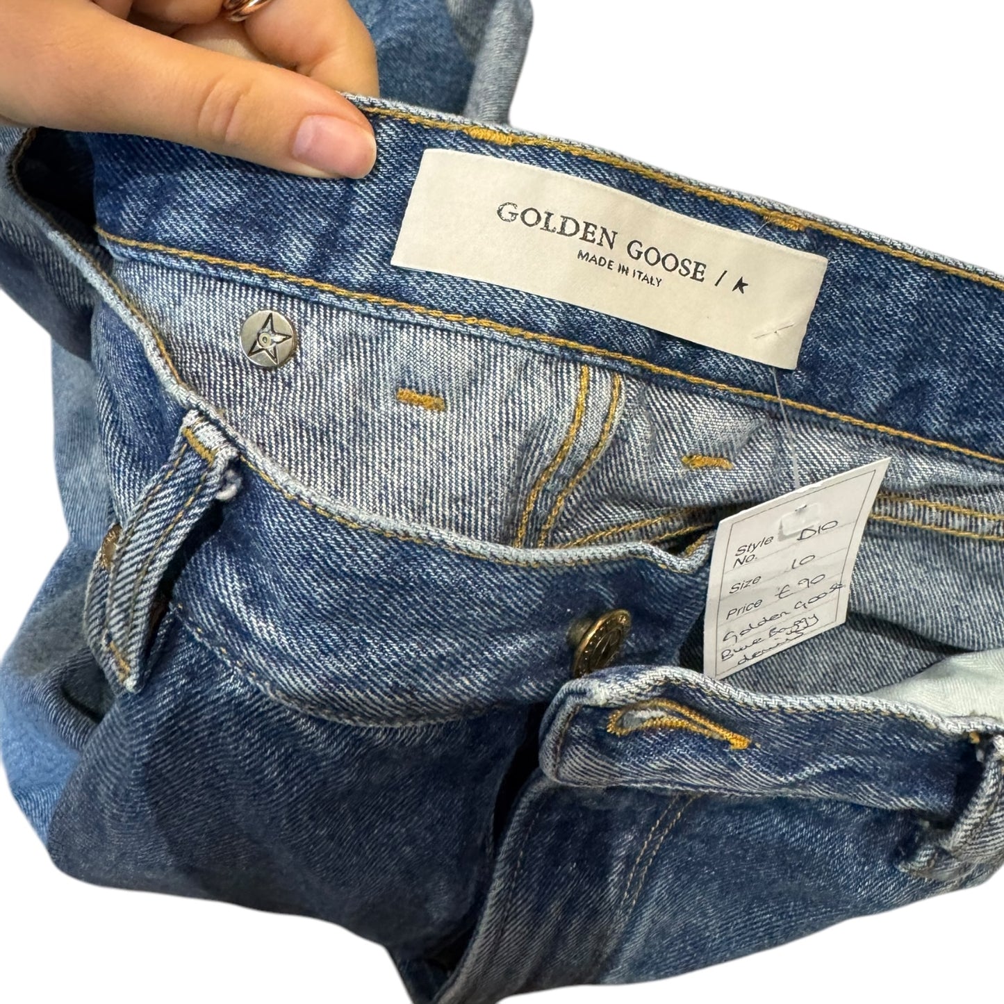 Golden Goose Wide Leg Jeans - 8