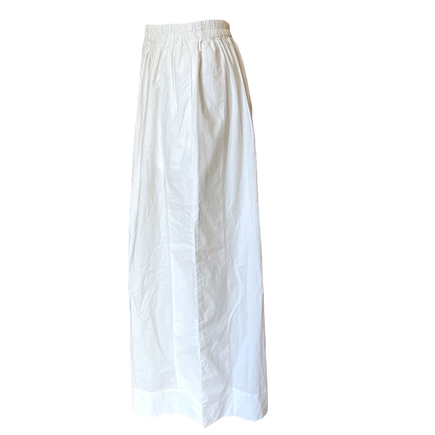 COS White Cotton Maxi Skirt - 10 - NEW